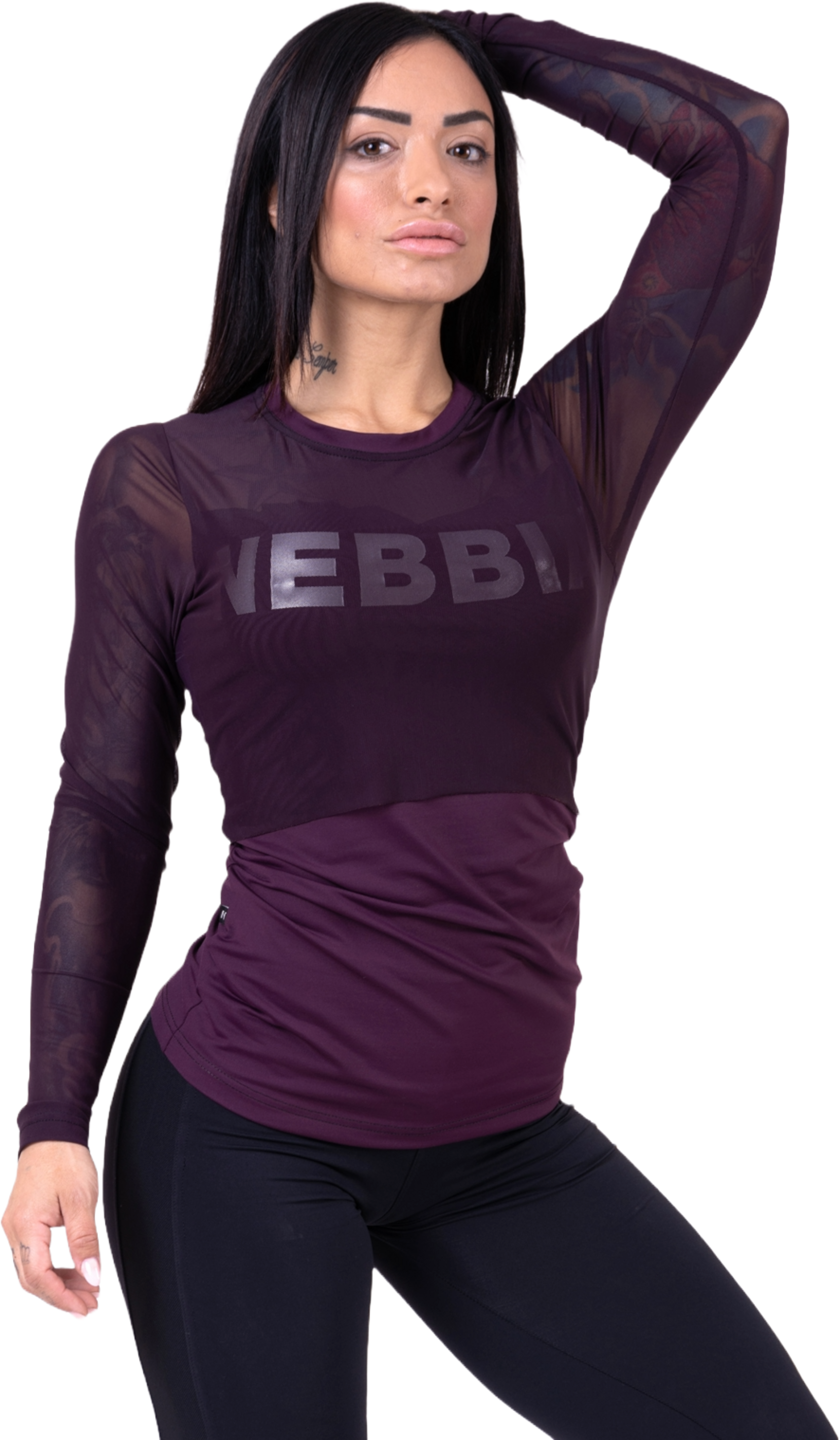 NEBBIA, Flash Mesh Longsleeve