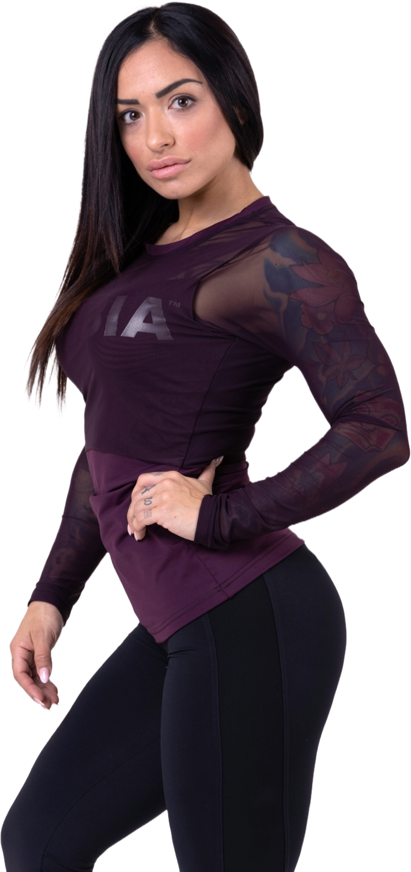 NEBBIA, Flash Mesh Longsleeve