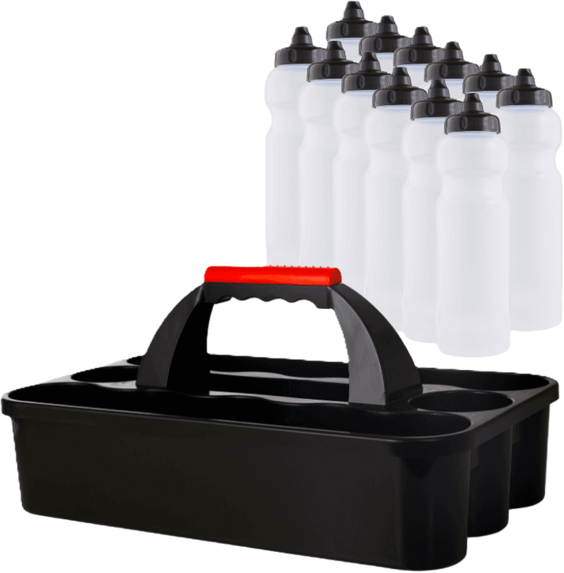 PRO MATCH, Flaskst&auml;ll 12 Med Transparenta Flaskor