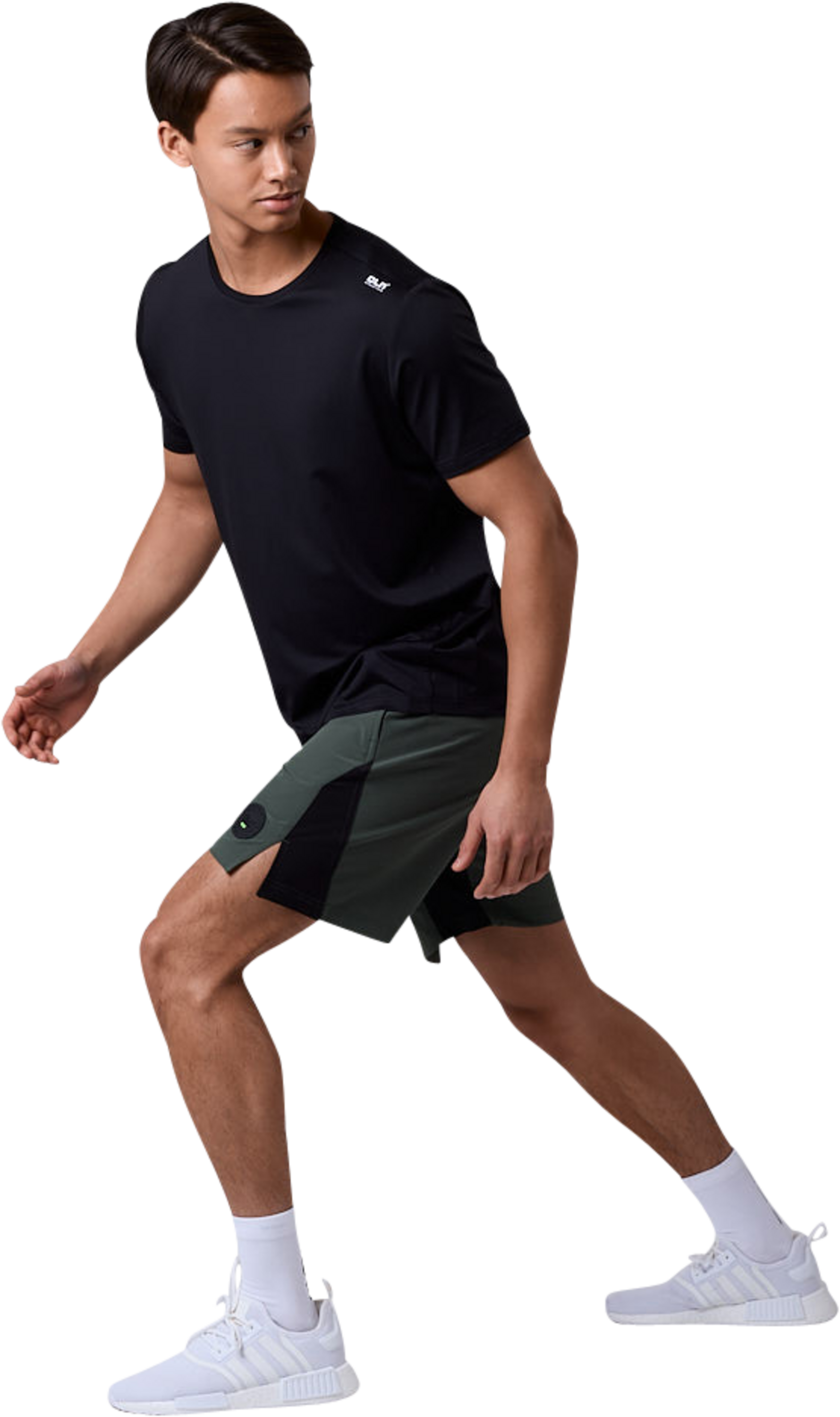 CLN ATHLETICS, Flow Mesh T-shirt Black