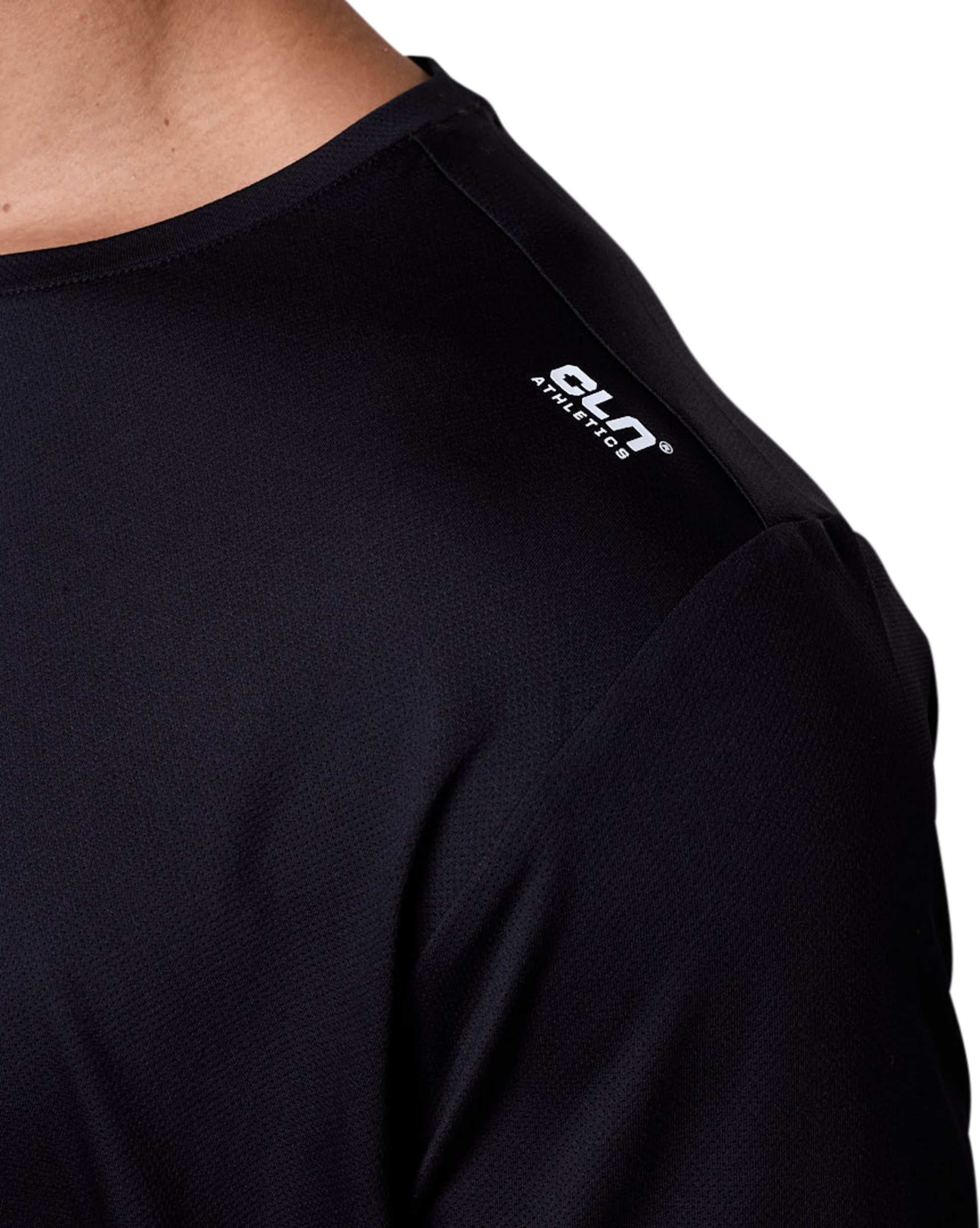 CLN ATHLETICS, Flow Mesh T-shirt Black