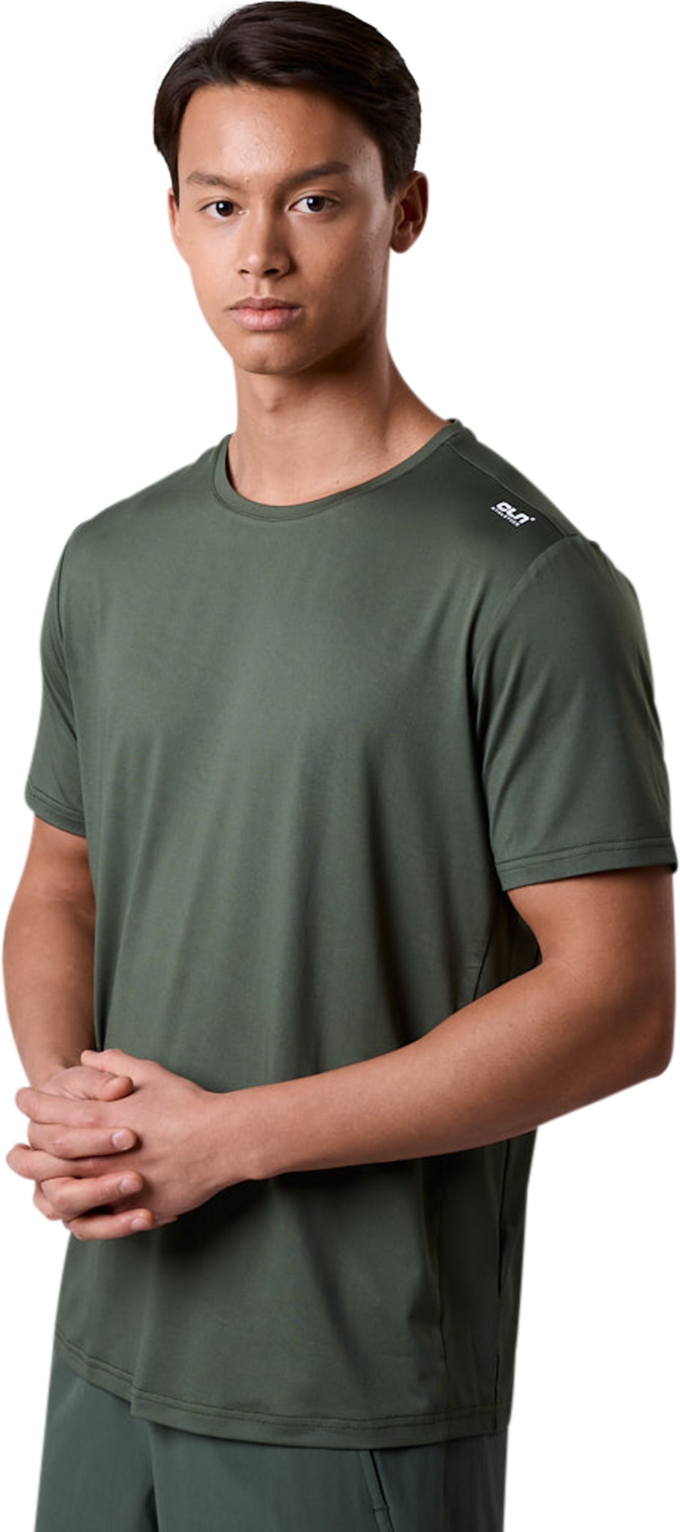 CLN ATHLETICS, Flow Mesh T-shirt Moss Green