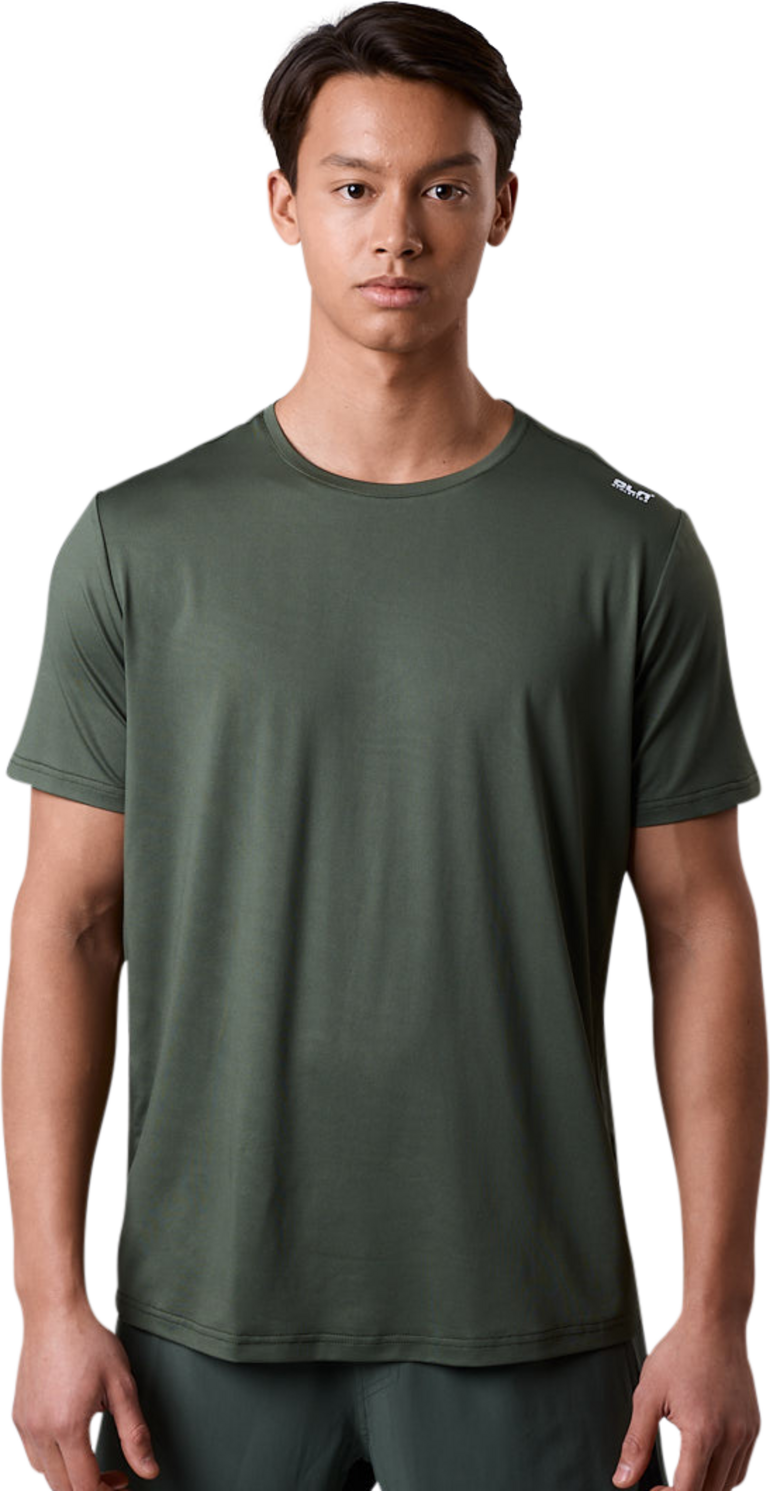 CLN ATHLETICS, Flow Mesh T-shirt Moss Green