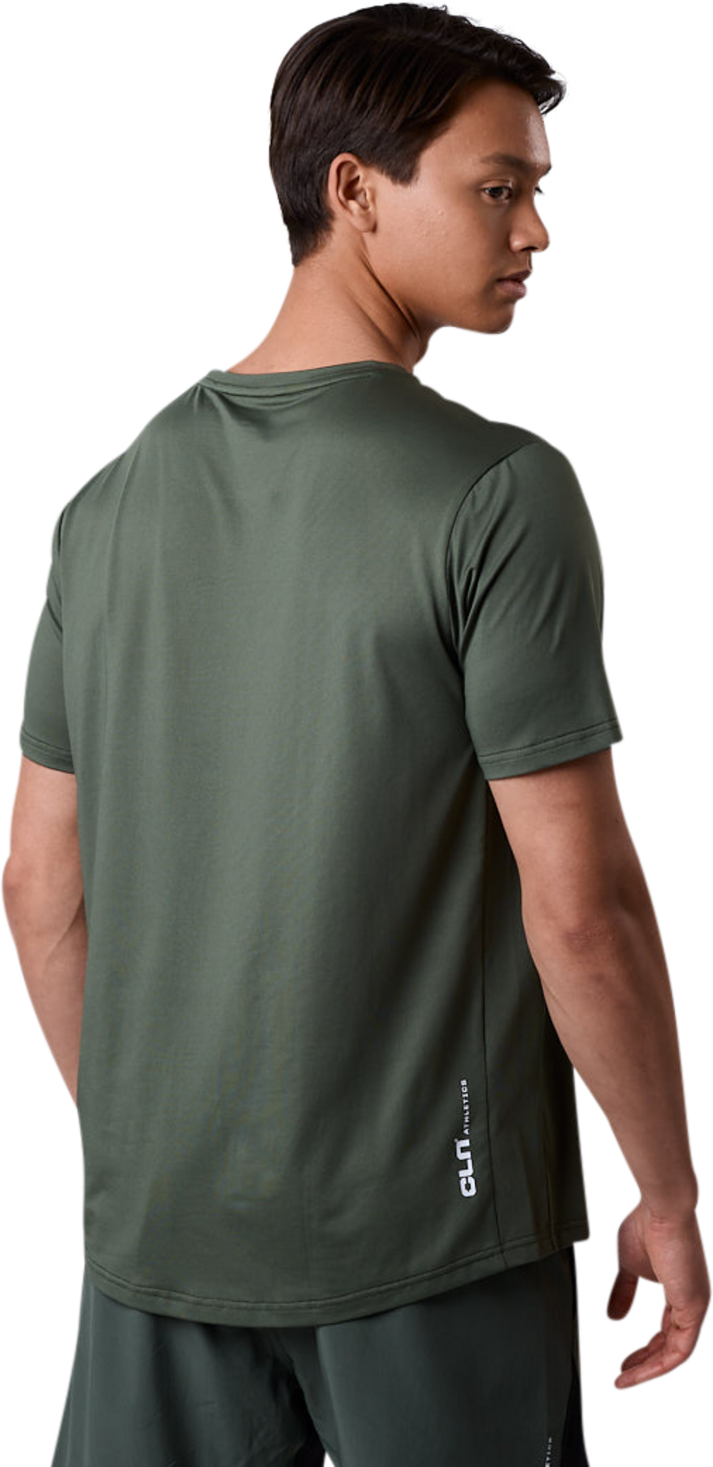 CLN ATHLETICS, Flow Mesh T-shirt Moss Green