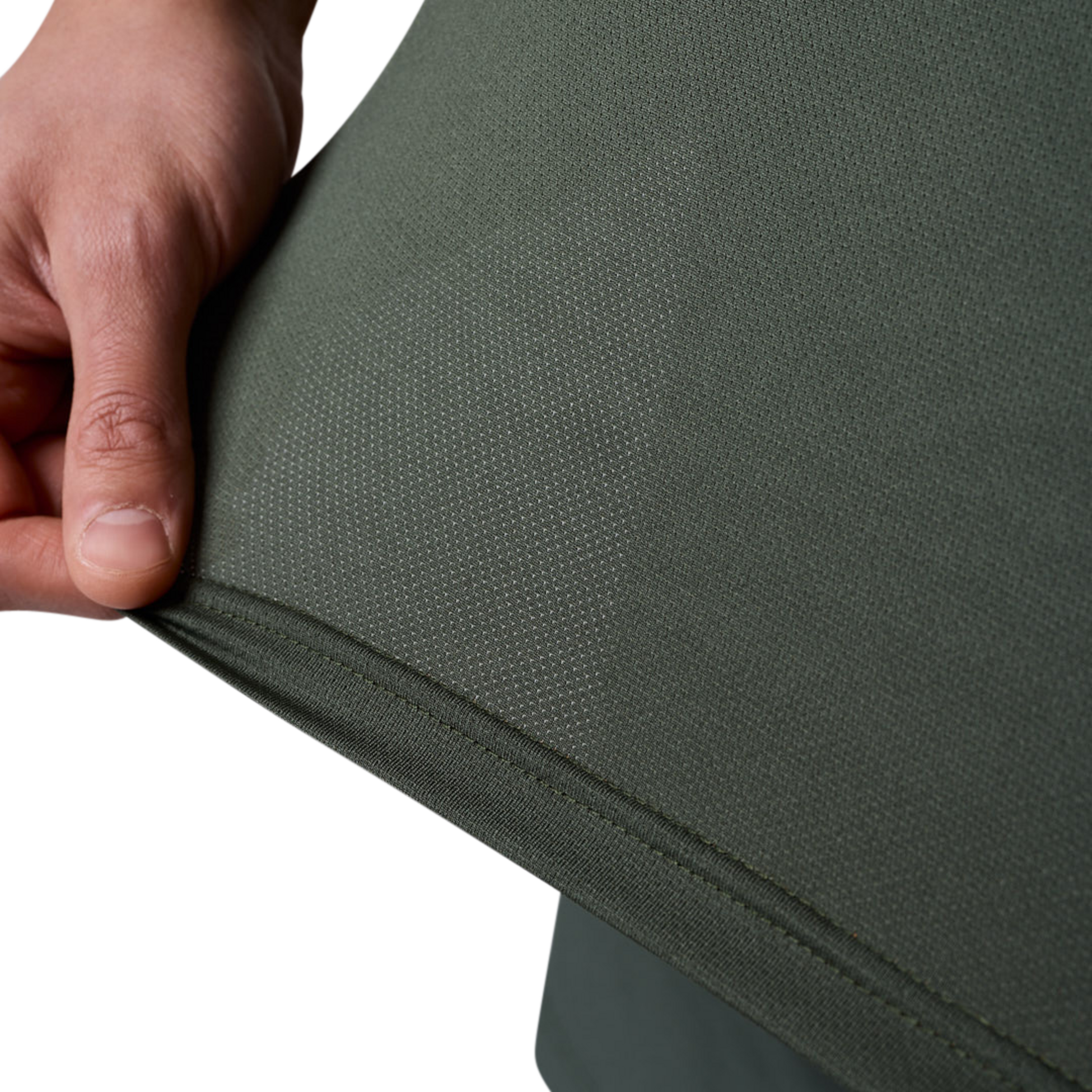 CLN ATHLETICS, Flow Mesh T-shirt Moss Green