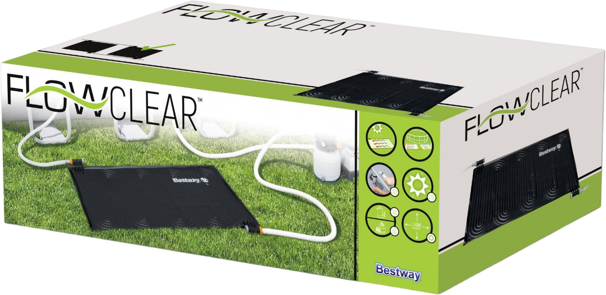 BESTWAY, Flowclear Poolv&auml;rmare
