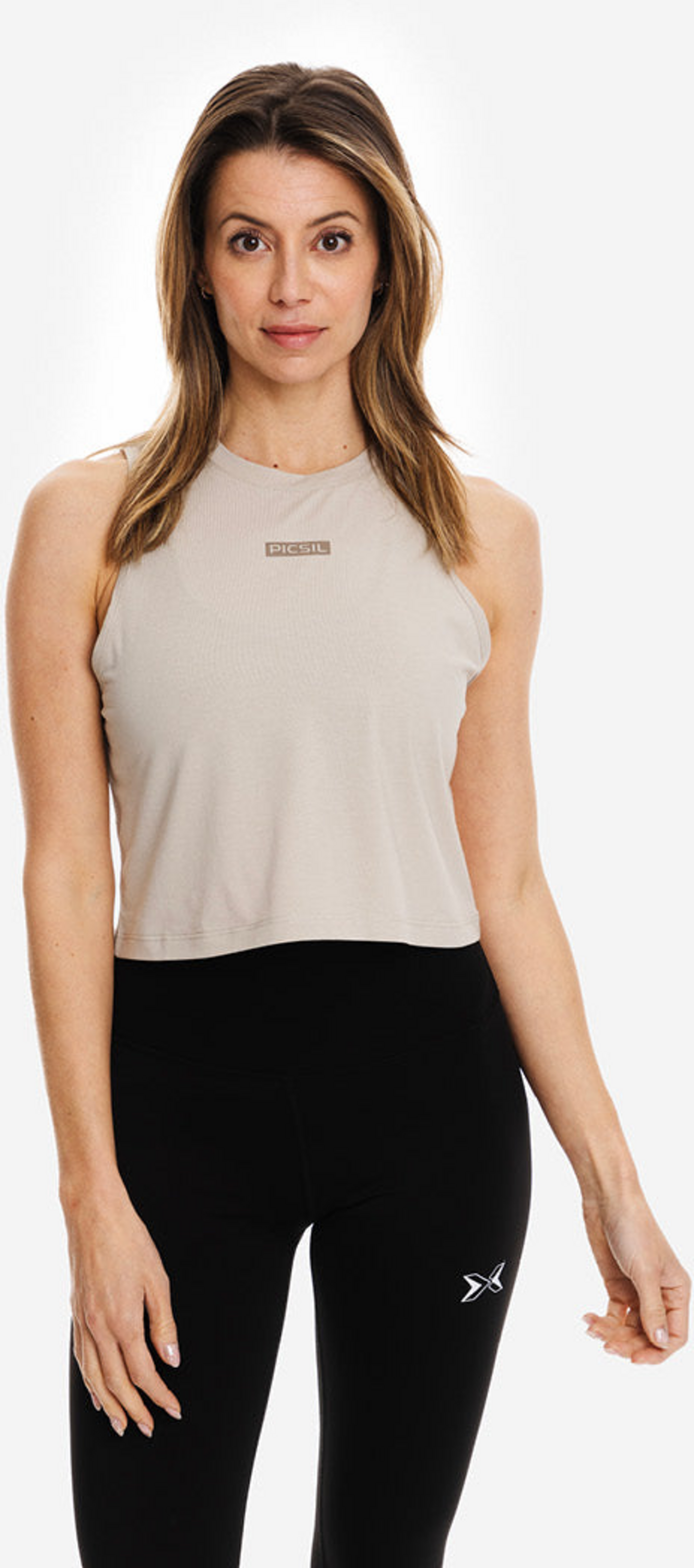 PICSIL SPORT, Fluid Crop Top F&ouml;r Damer Fr&aring;n Picsil Picsil Sport