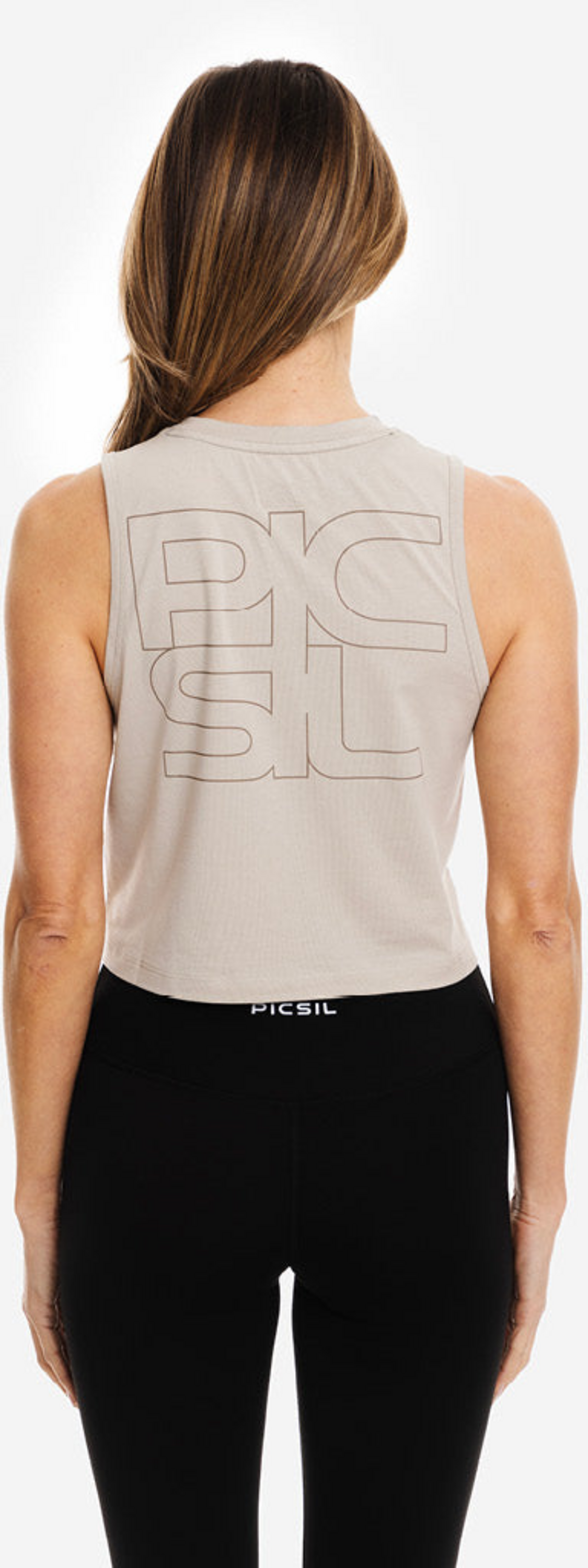 PICSIL SPORT, Fluid Crop Top F&ouml;r Damer Fr&aring;n Picsil Picsil Sport