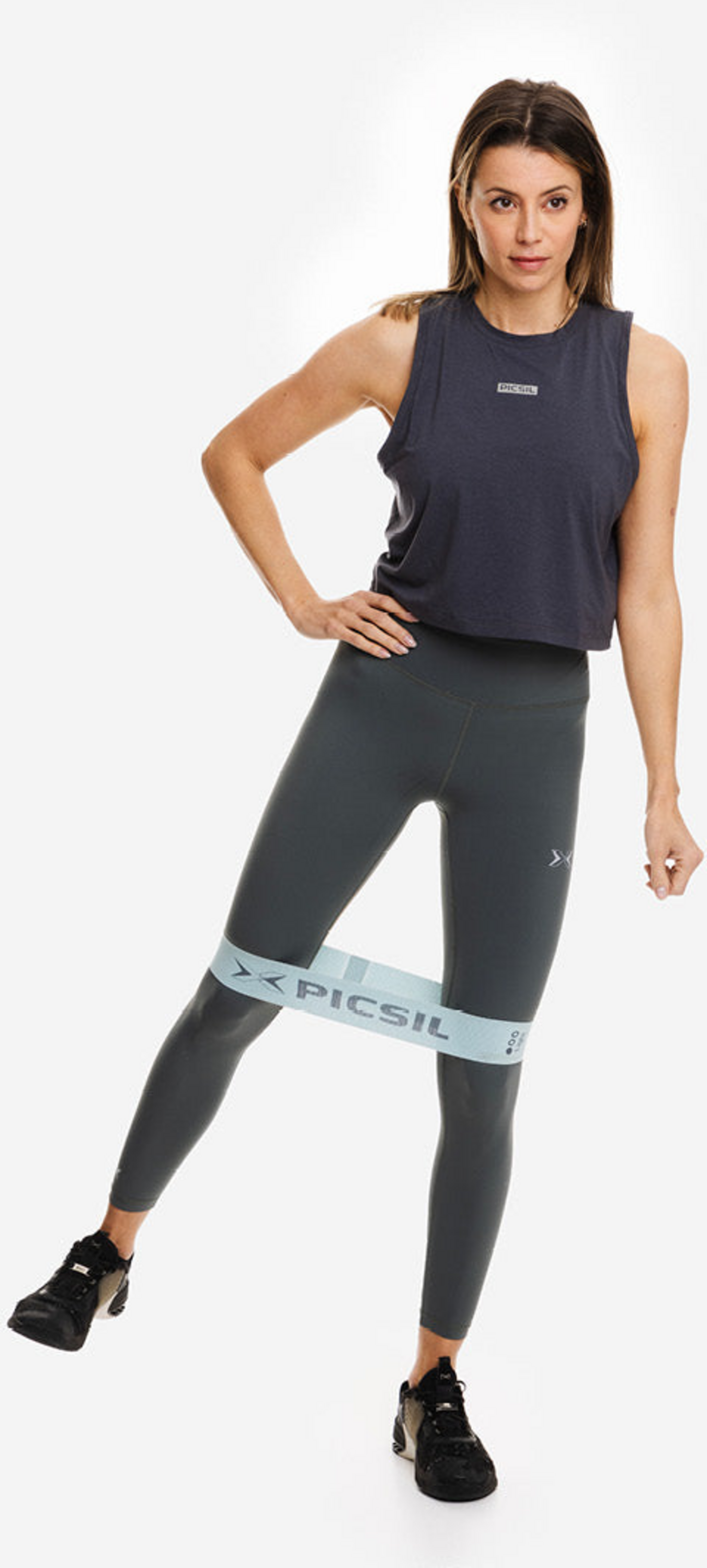 PICSIL SPORT, Fluid Crop Top För Damer Från Picsil Picsil Sport