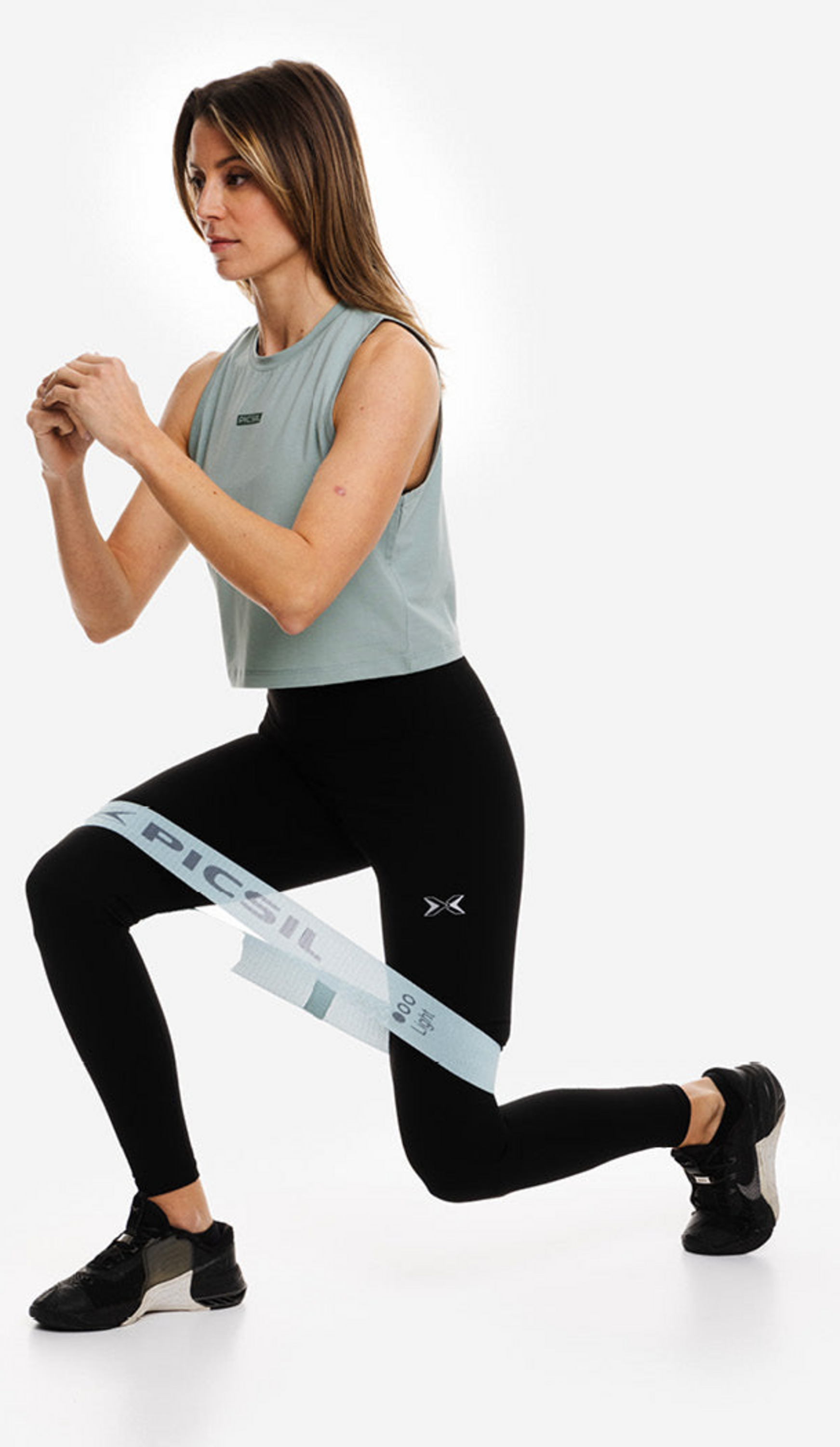 PICSIL SPORT, Fluid Crop Top För Damer Från Picsil Picsil Sport