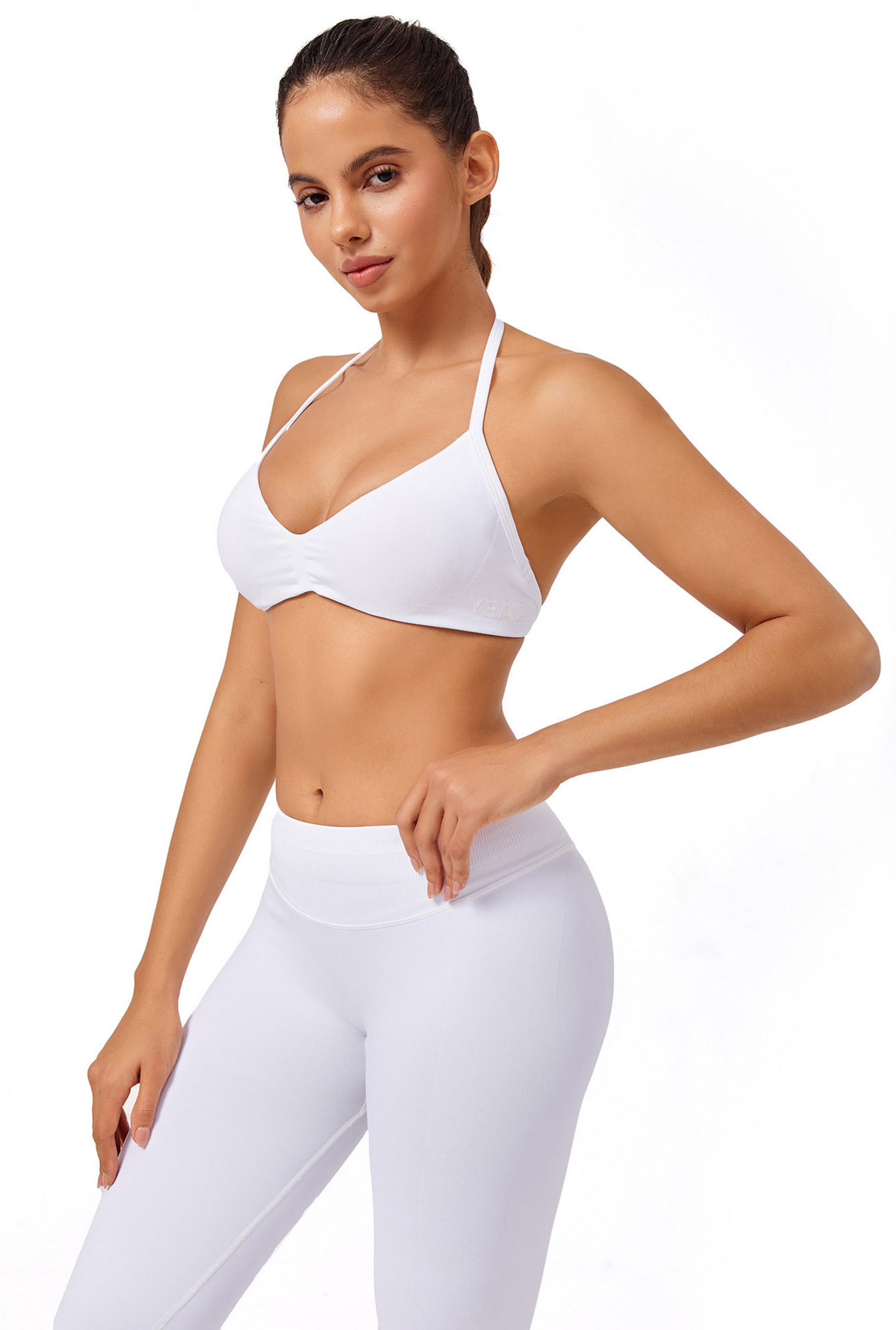 YEAZ, Fly Top Feminin Sport-bh-topp Med Halterneck