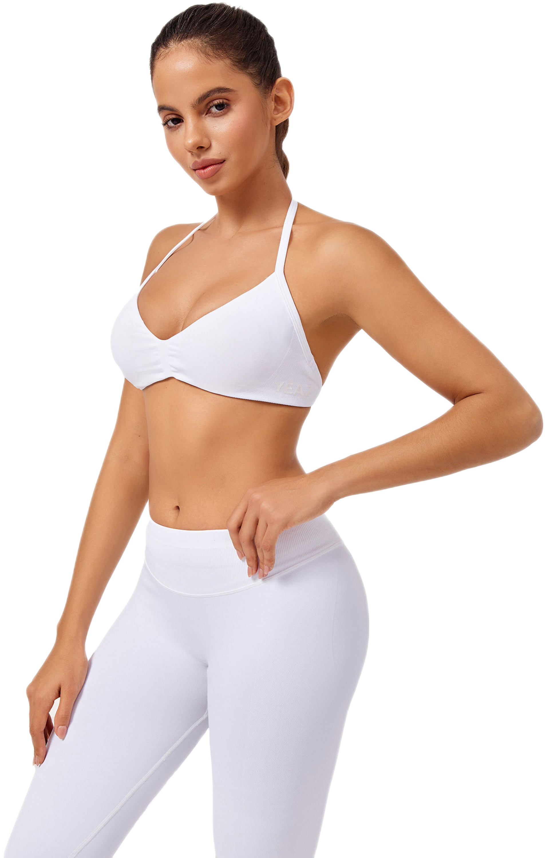 YEAZ, Fly Top Feminin Sport-bh-topp Med Halterneck