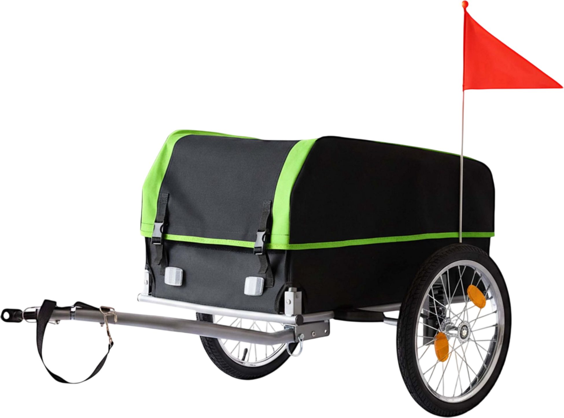 NORTHIX, Foldable Bicycle Cargo Trailer With Weatherproof Cover