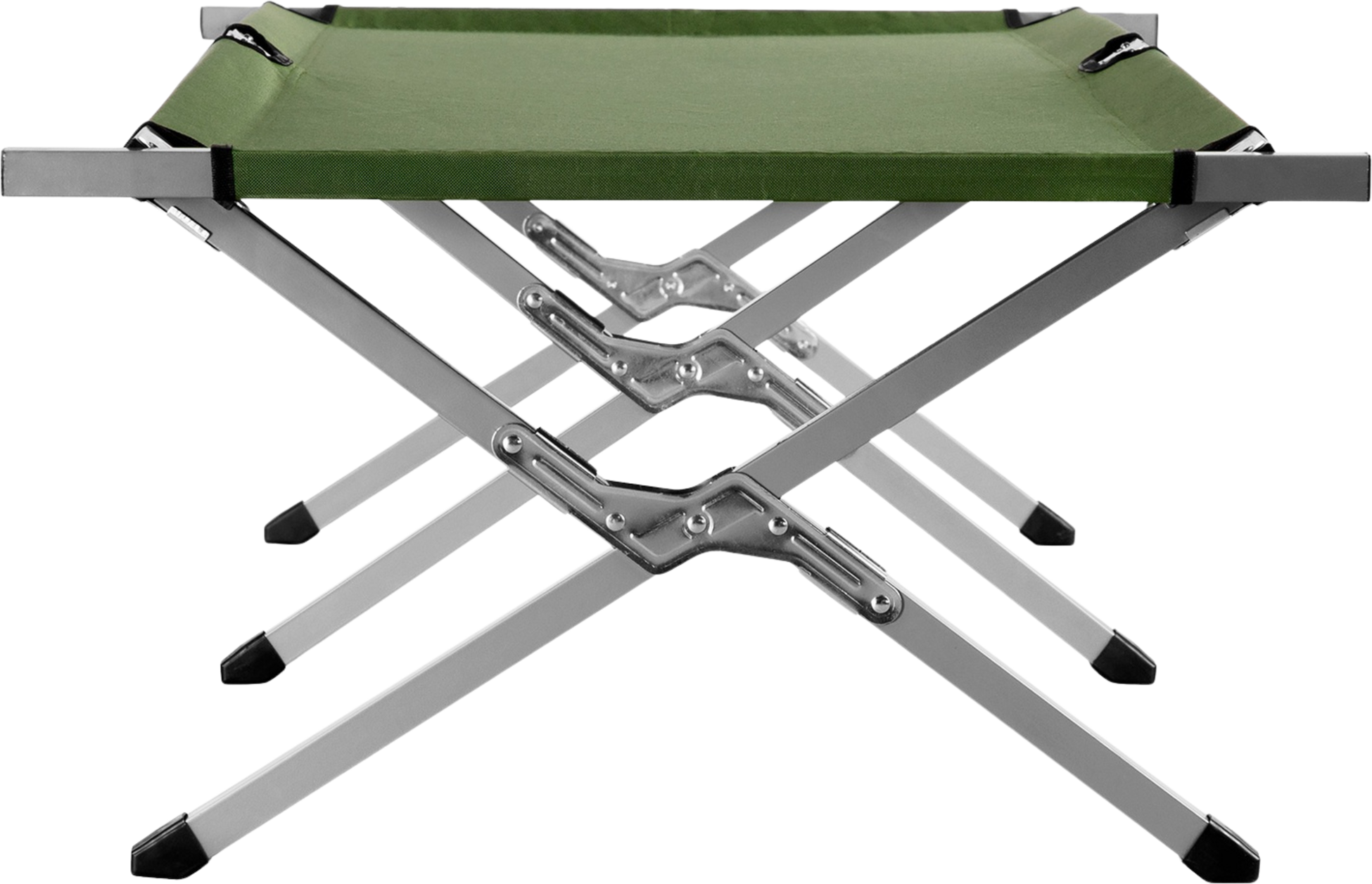 NORTHIX, Foldable Camp Bed, Green, 200 Cm