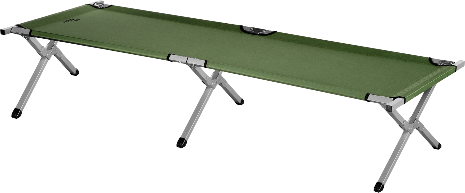 NORTHIX, Foldable Camp Bed, Green, 200 Cm