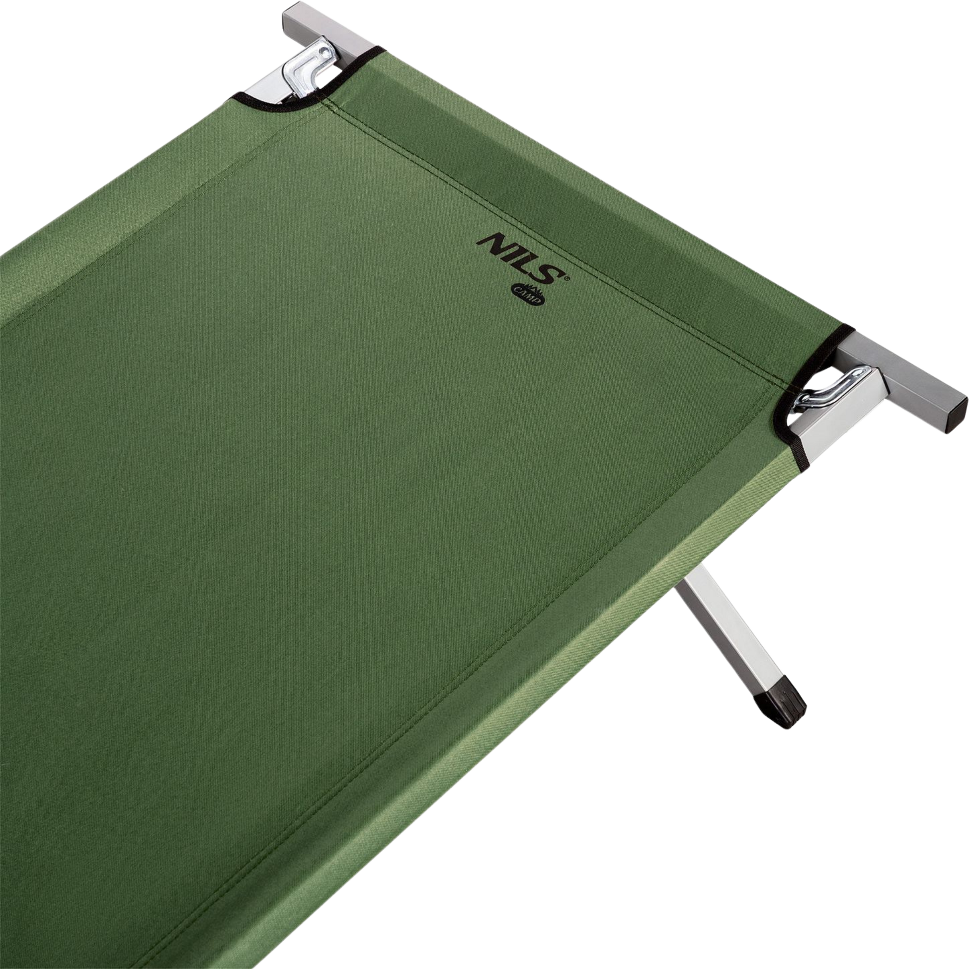 NORTHIX, Foldable Camp Bed, Green, 200 Cm