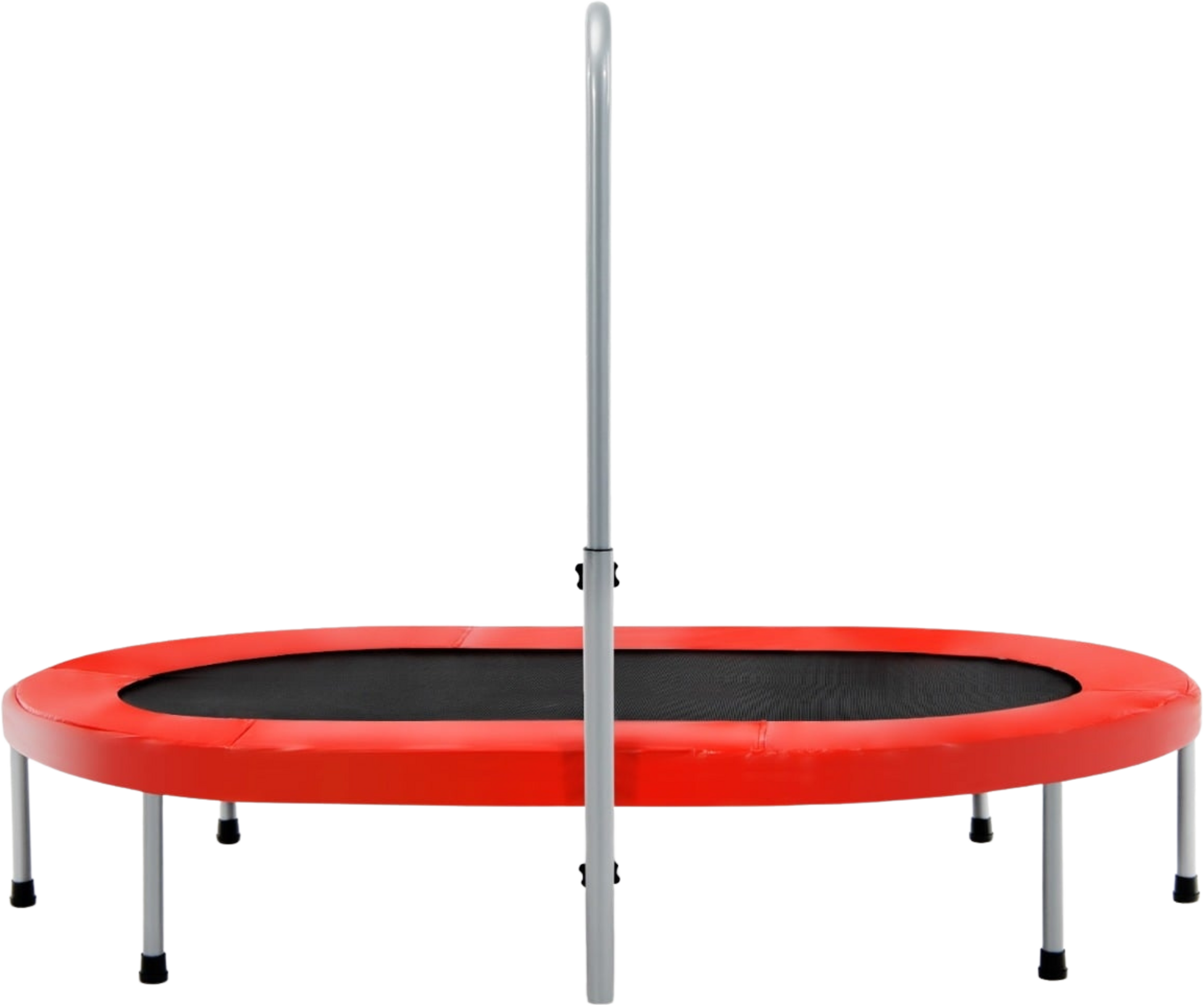 NORTHIX, Foldable Fitness Trampoline With Adjustable Handle, Red, 150kg Capacity