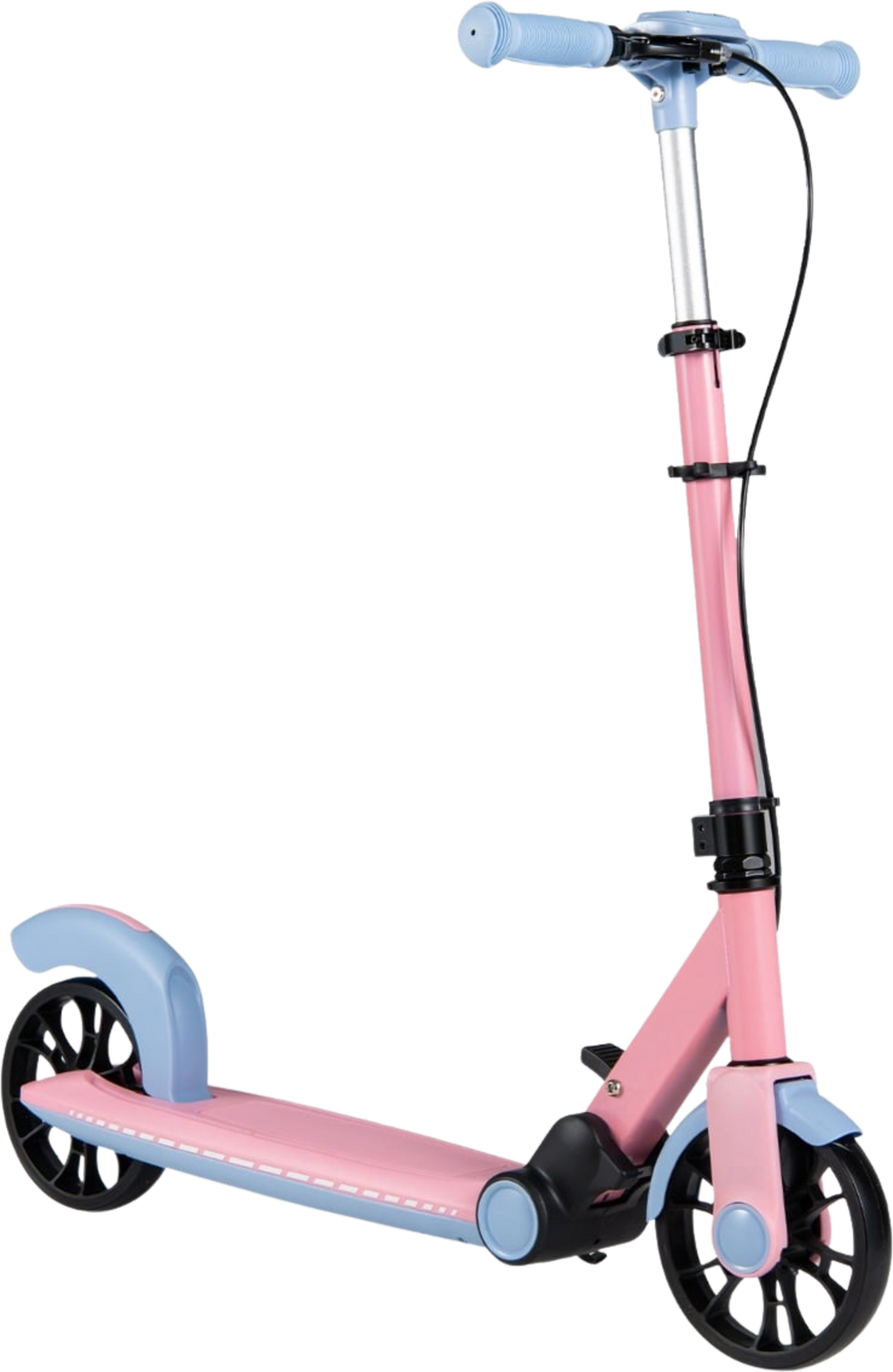 NORTHIX, Foldable Pink Scooter With Led Wheels  Adjustable Handle