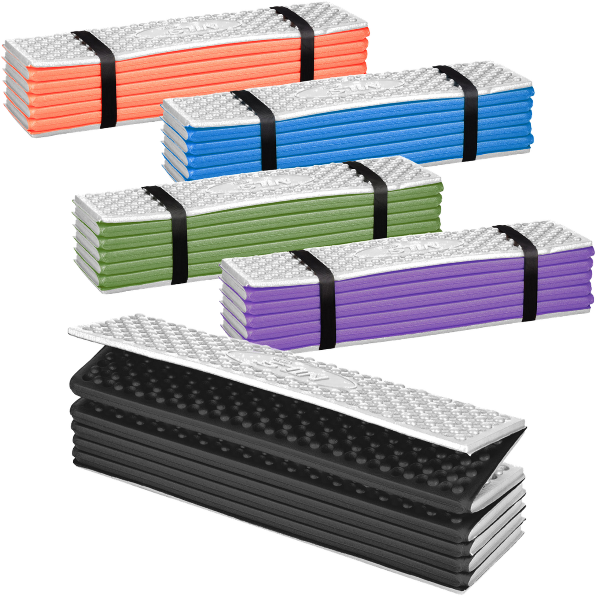 NORTHIX, Foldable Tourist Mat, Aluminum Edge, 195 Cm, Orange