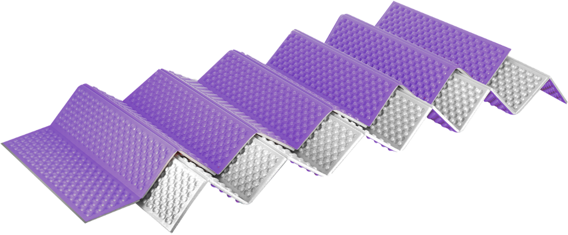 NORTHIX, Foldable Tourist Mat, Aluminum Edge, 195cm, Purple
