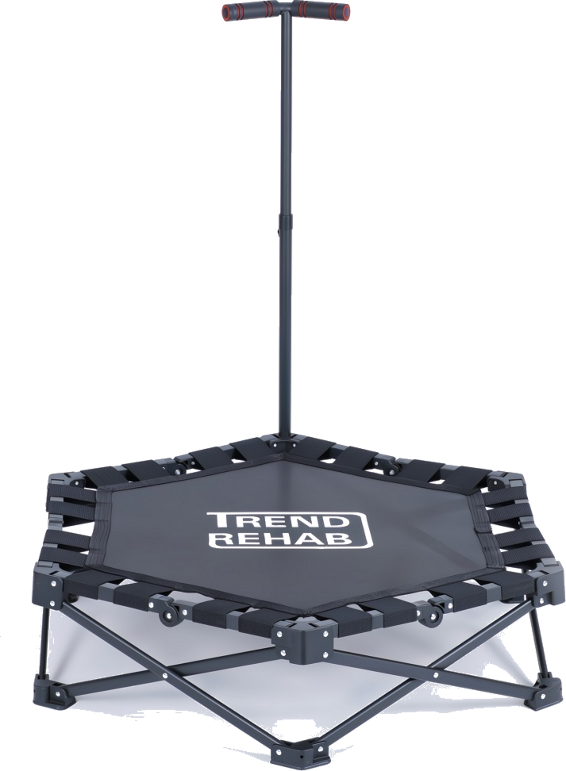 TRENDREHAB, Foldable Trampoline 106 Cm With Handle