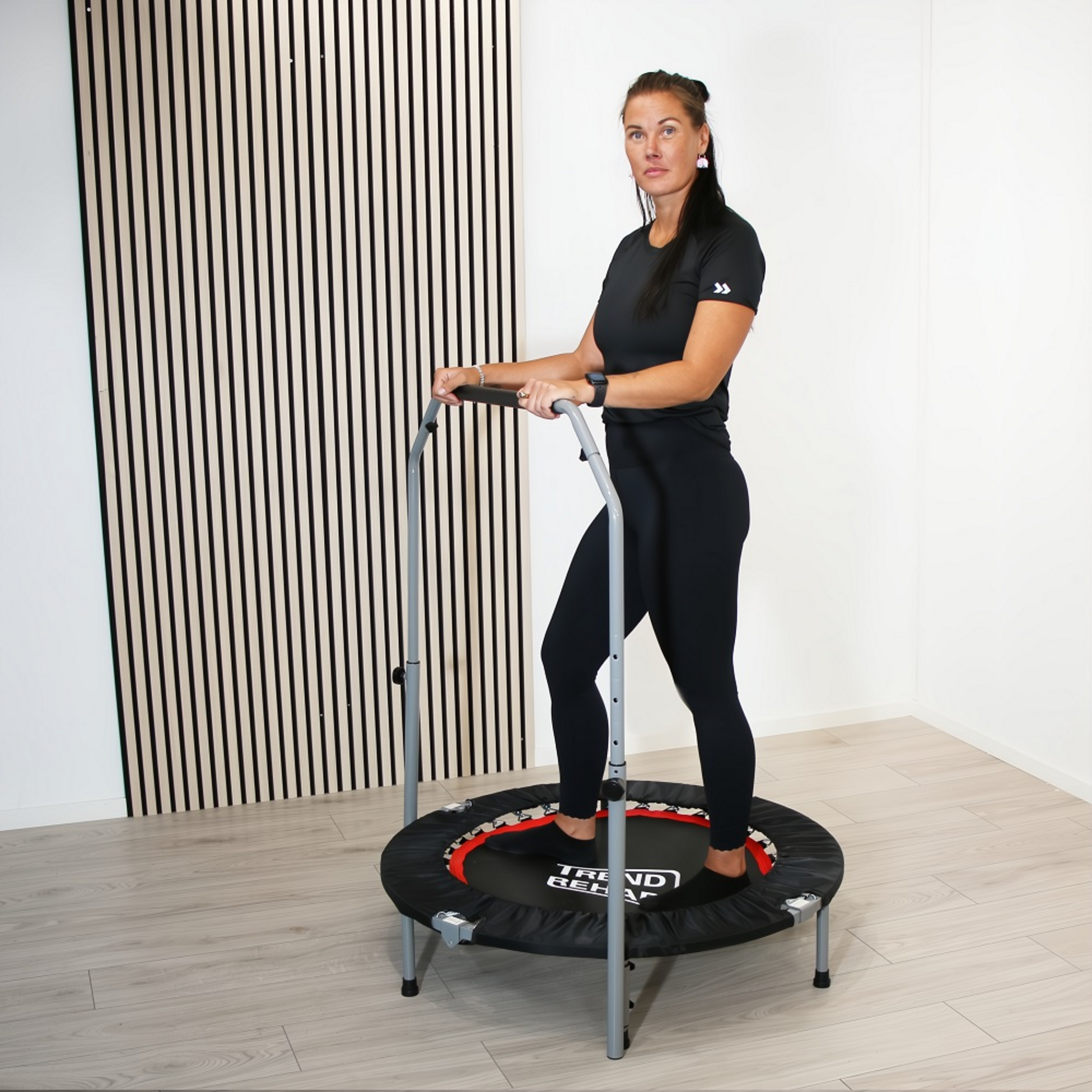 TRENDREHAB, Foldable Trampoline With Handle 102 Cm