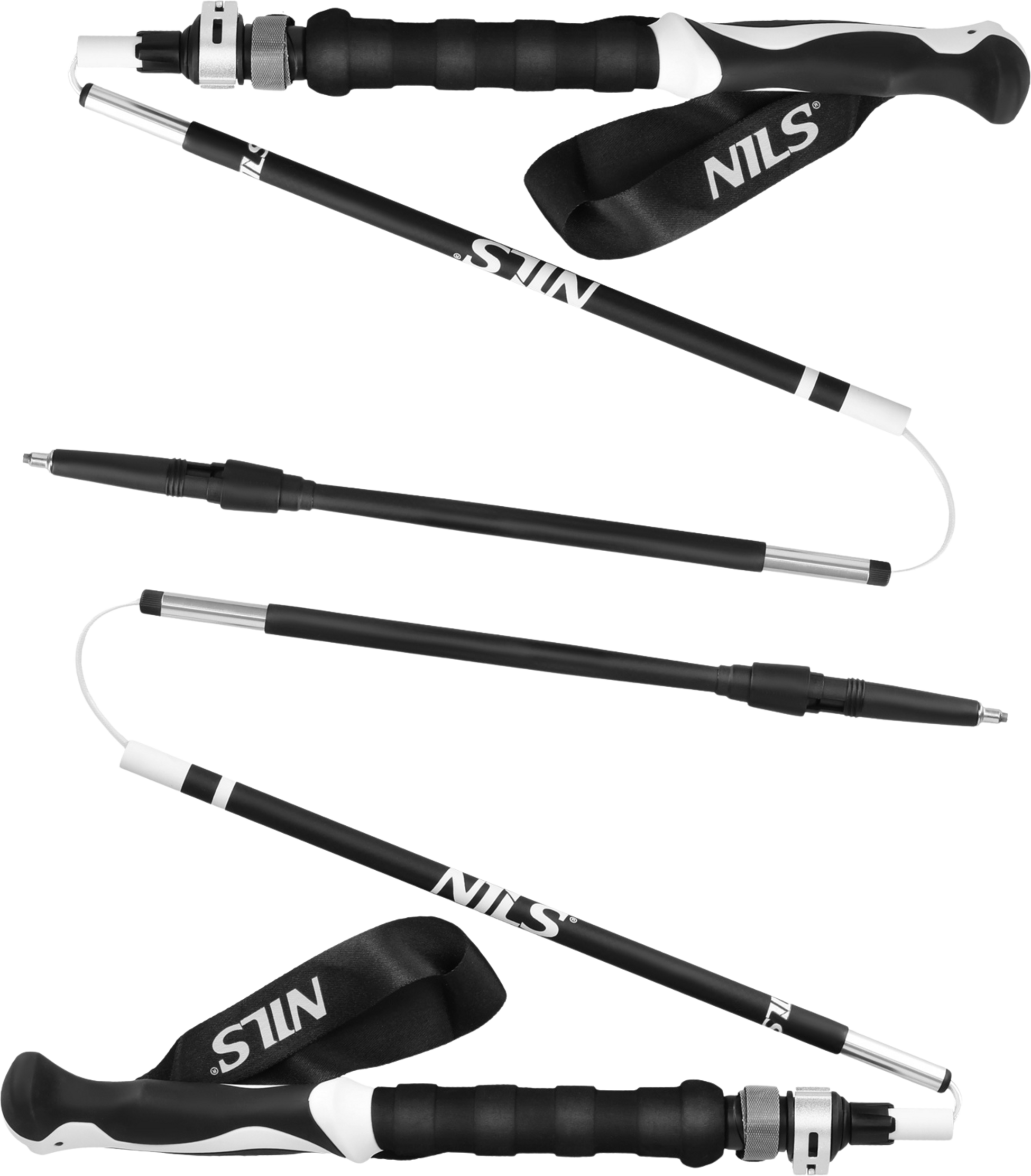 NORTHIX, Foldable Trekking Poles &ndash; Lightweight, Adjustable