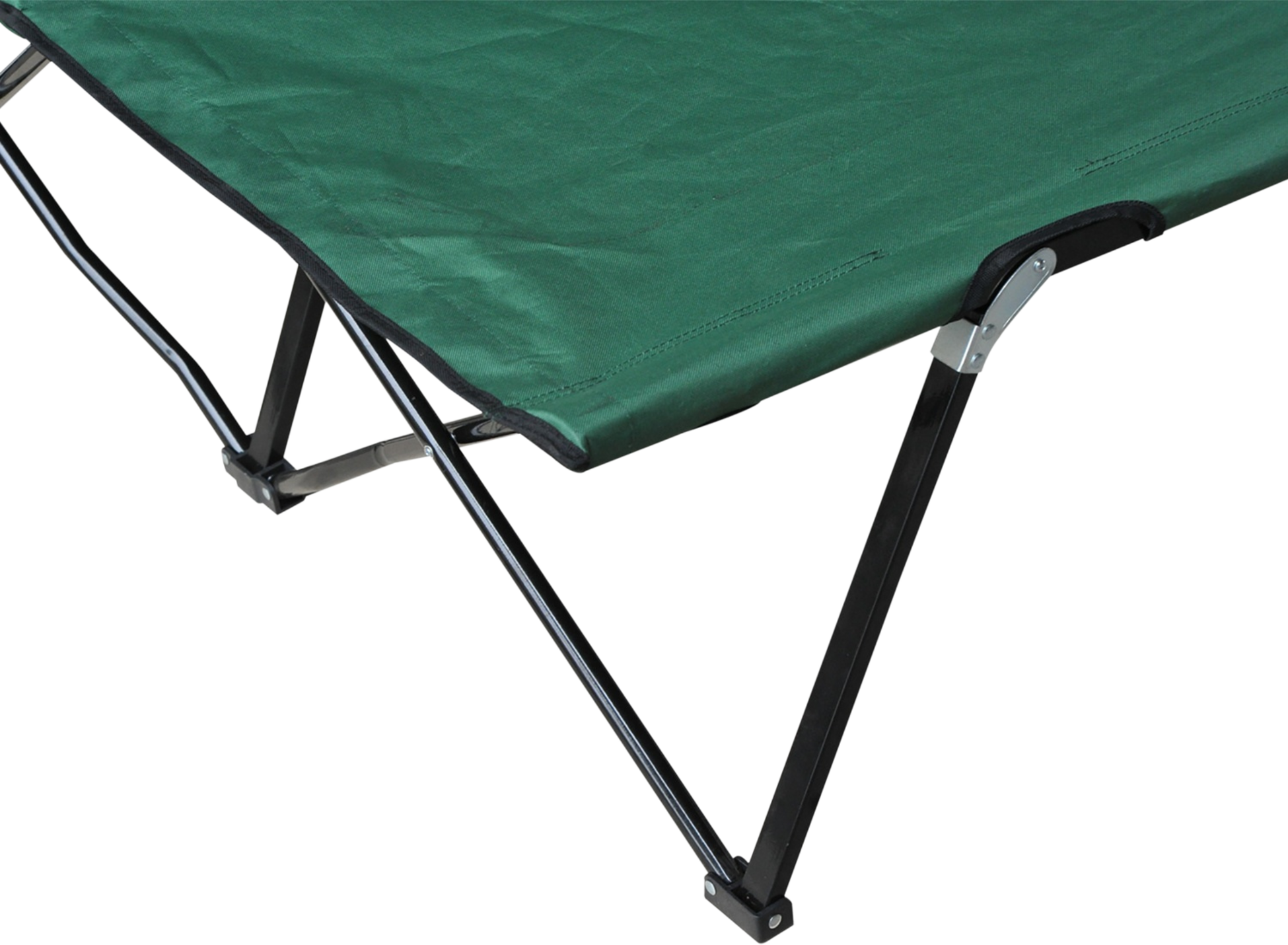 NORTHIX, Folding Camping Bed For 2 People, Folding Camp Bed With Carrying Bag, Can Hold Up To 136 Kg, Steel O