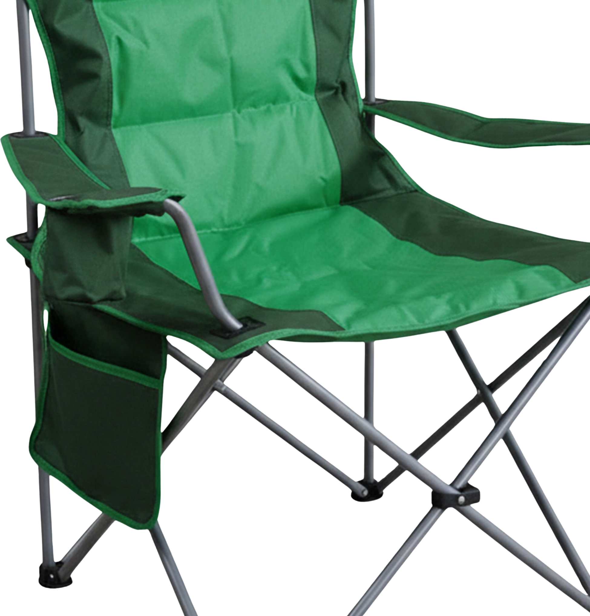 NORTHIX, Folding Camping Chair &ndash; High Back, Padded Seat, Carry Bag