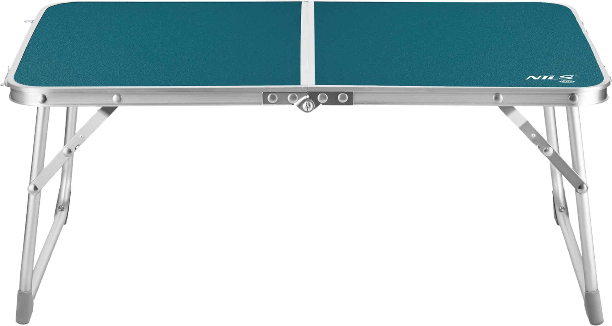 NORTHIX, Folding Camping Table, Low Height, Blue