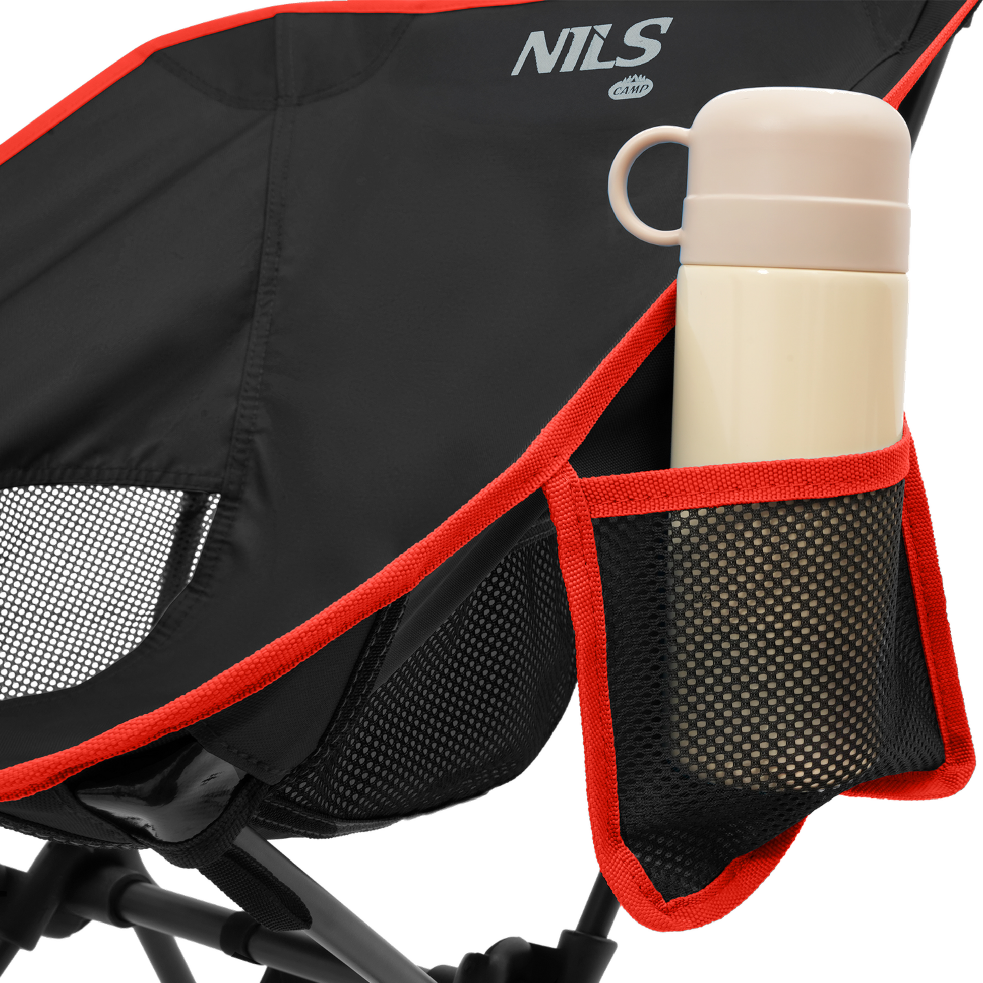 NORTHIX, Folding Chair, Ultra Light, Black, Portable