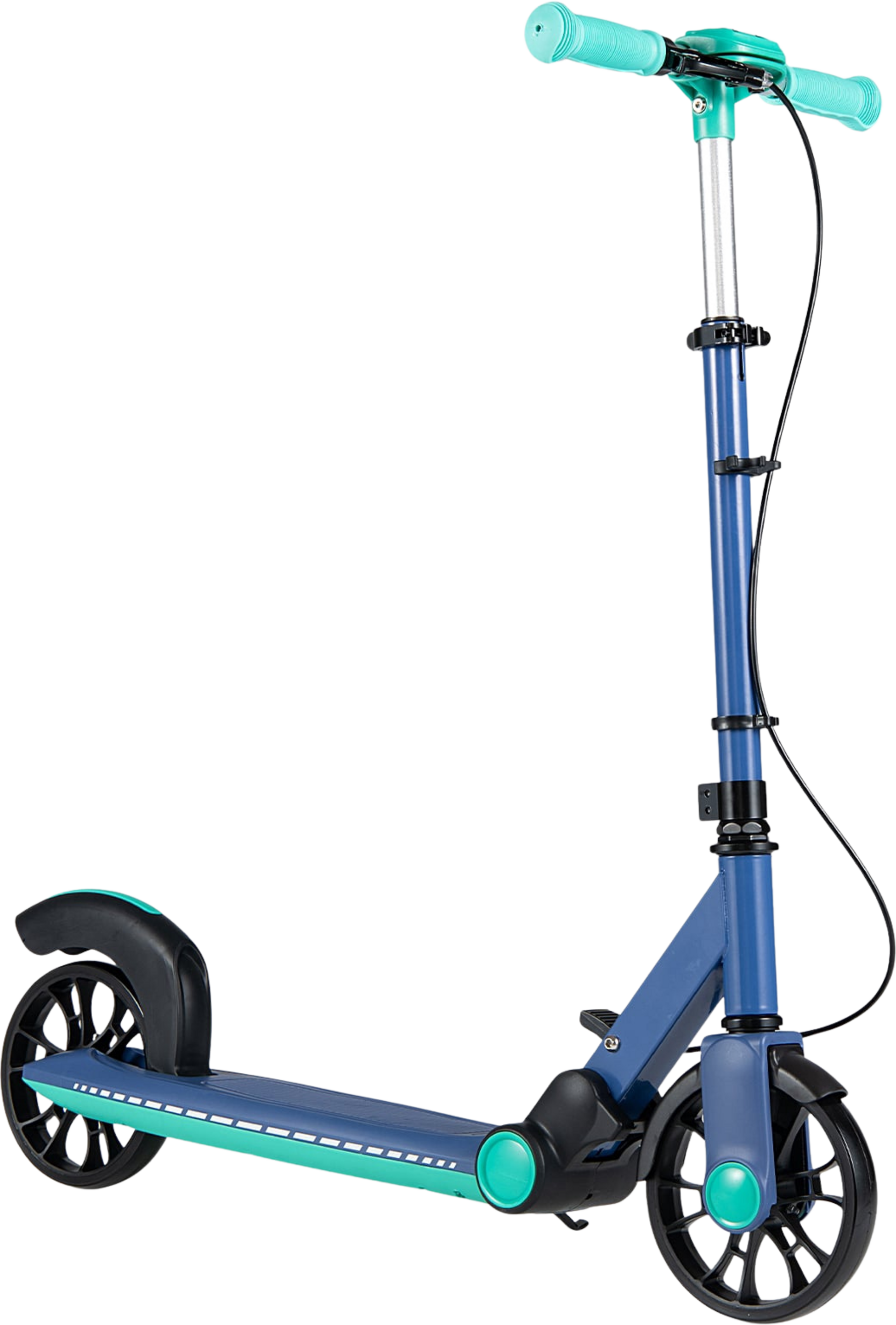 NORTHIX, Folding Scooter With Led Wheels, Adjustable Height, Green