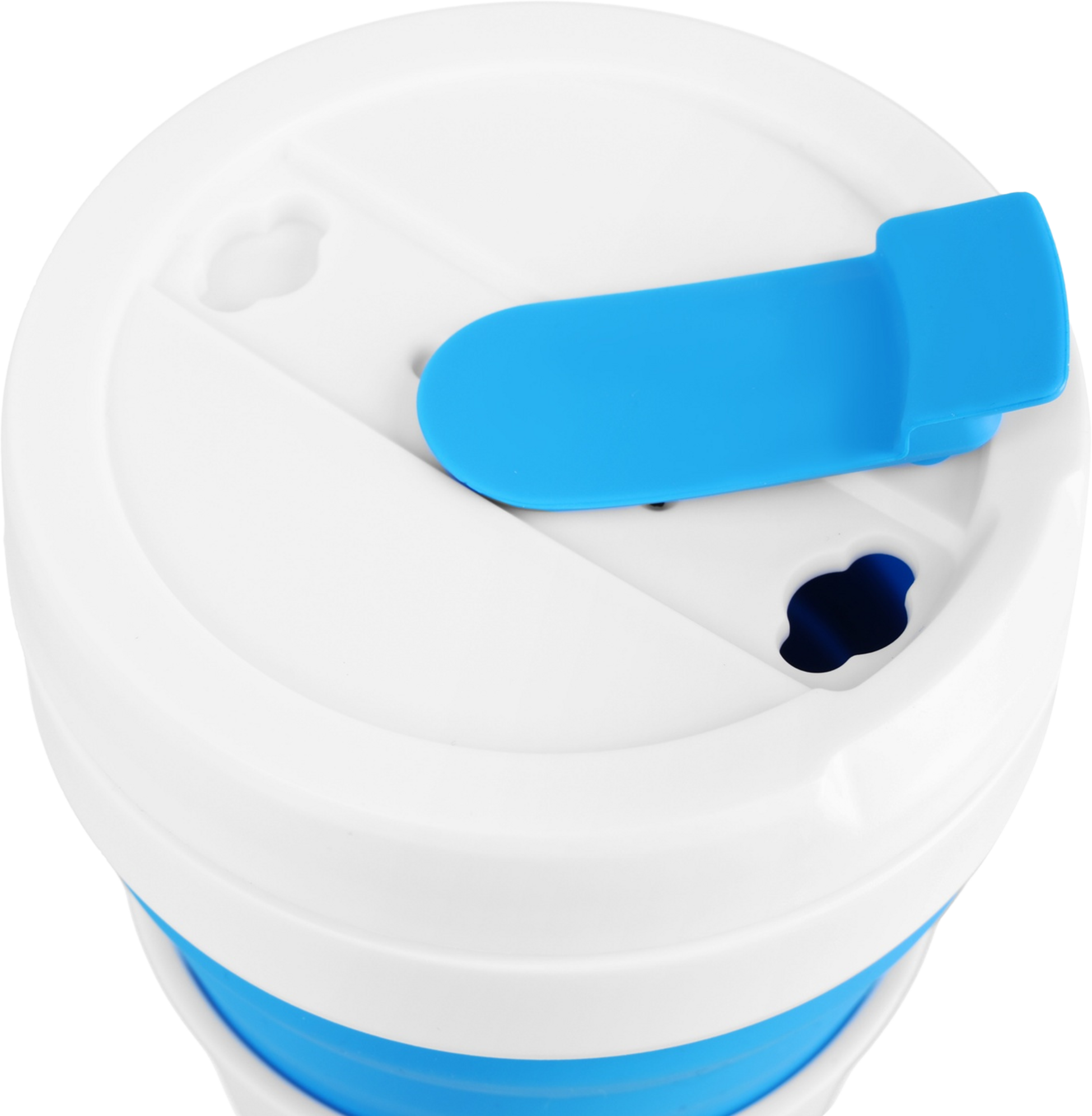 NORTHIX, Folding Silicone Cup, 475ml, Blue