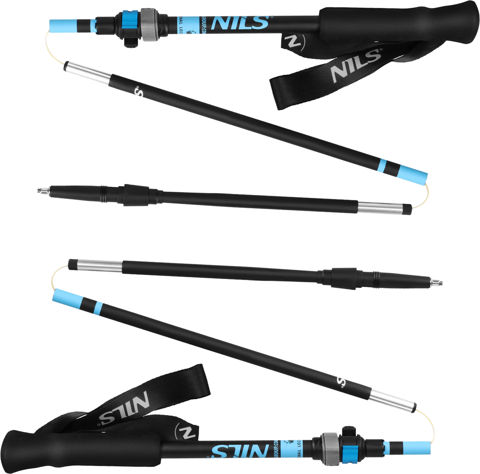 NORTHIX, Folding Trekking Poles &ndash; Lightweight, Adjustable