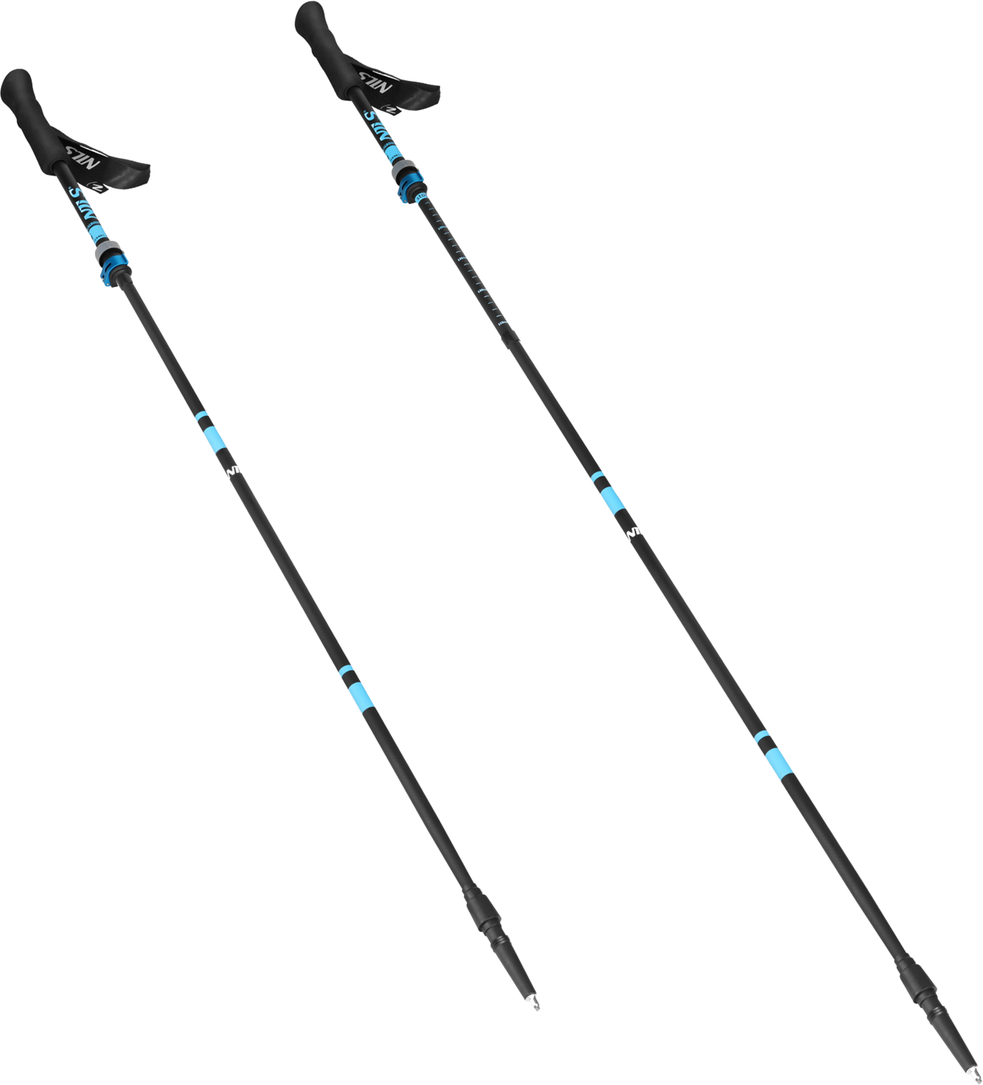 NORTHIX, Folding Trekking Poles &ndash; Lightweight, Adjustable