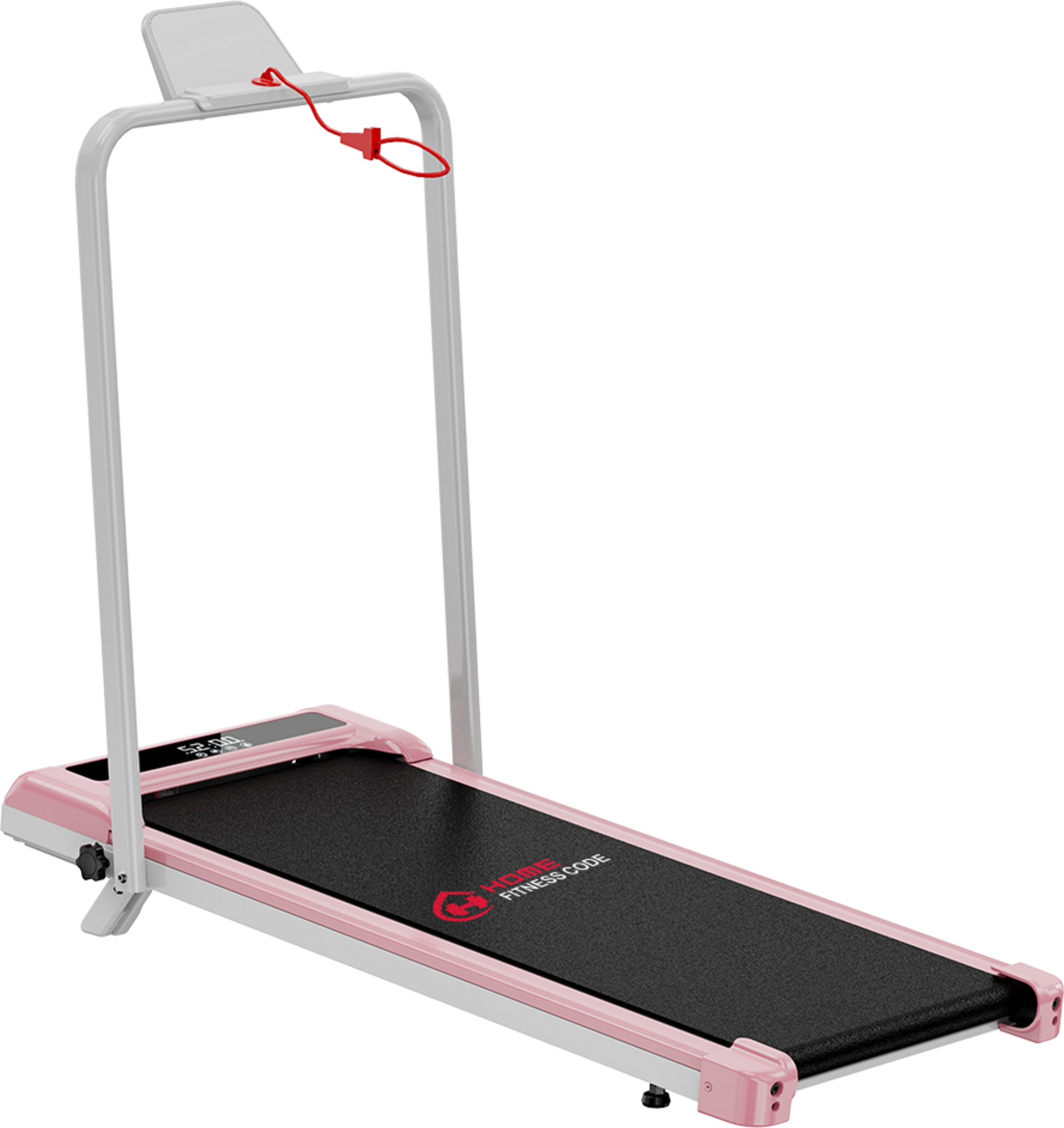 HOMEFITNESSCODE, Folding Walking Treadmill Z3 2.5hp Brushless Motor 1-6 Kmh 5% Incline