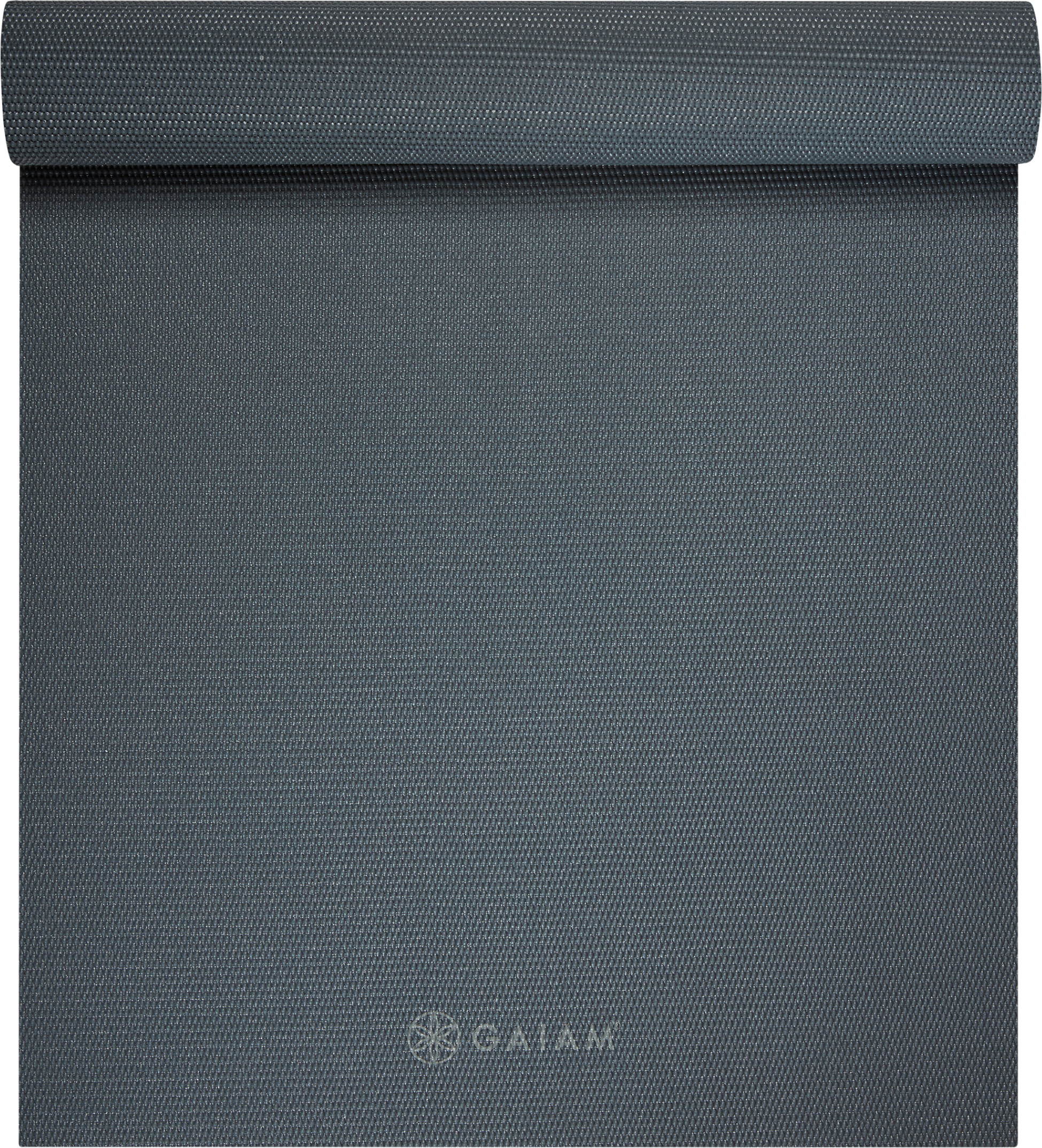 GAIAM, Folkstone Grey Yoga Mat 4mm