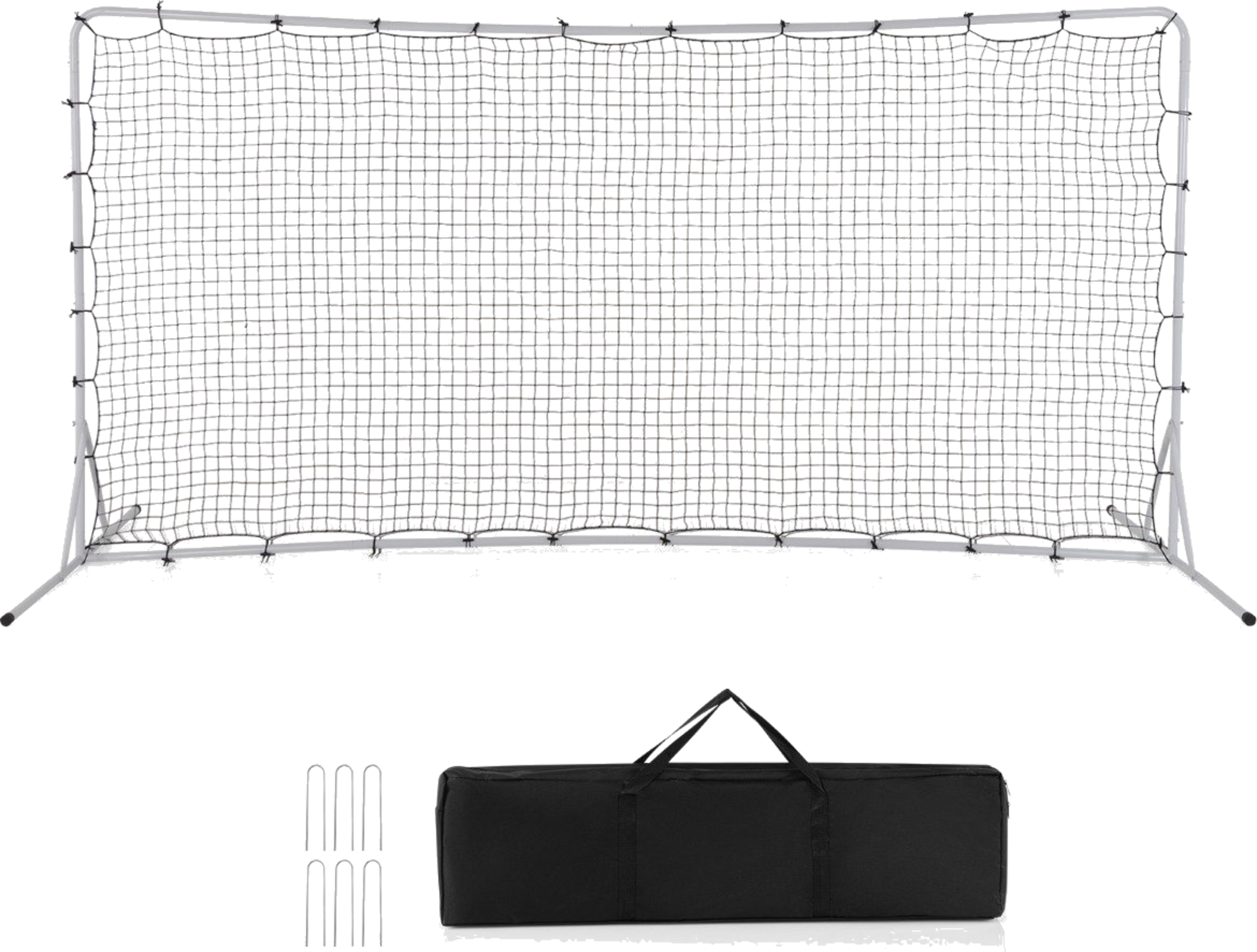 NORTHIX, Football Goal For Children 372.5 X 182.5 Cm Football Goals For Garden Football Goal With Carry Bag W