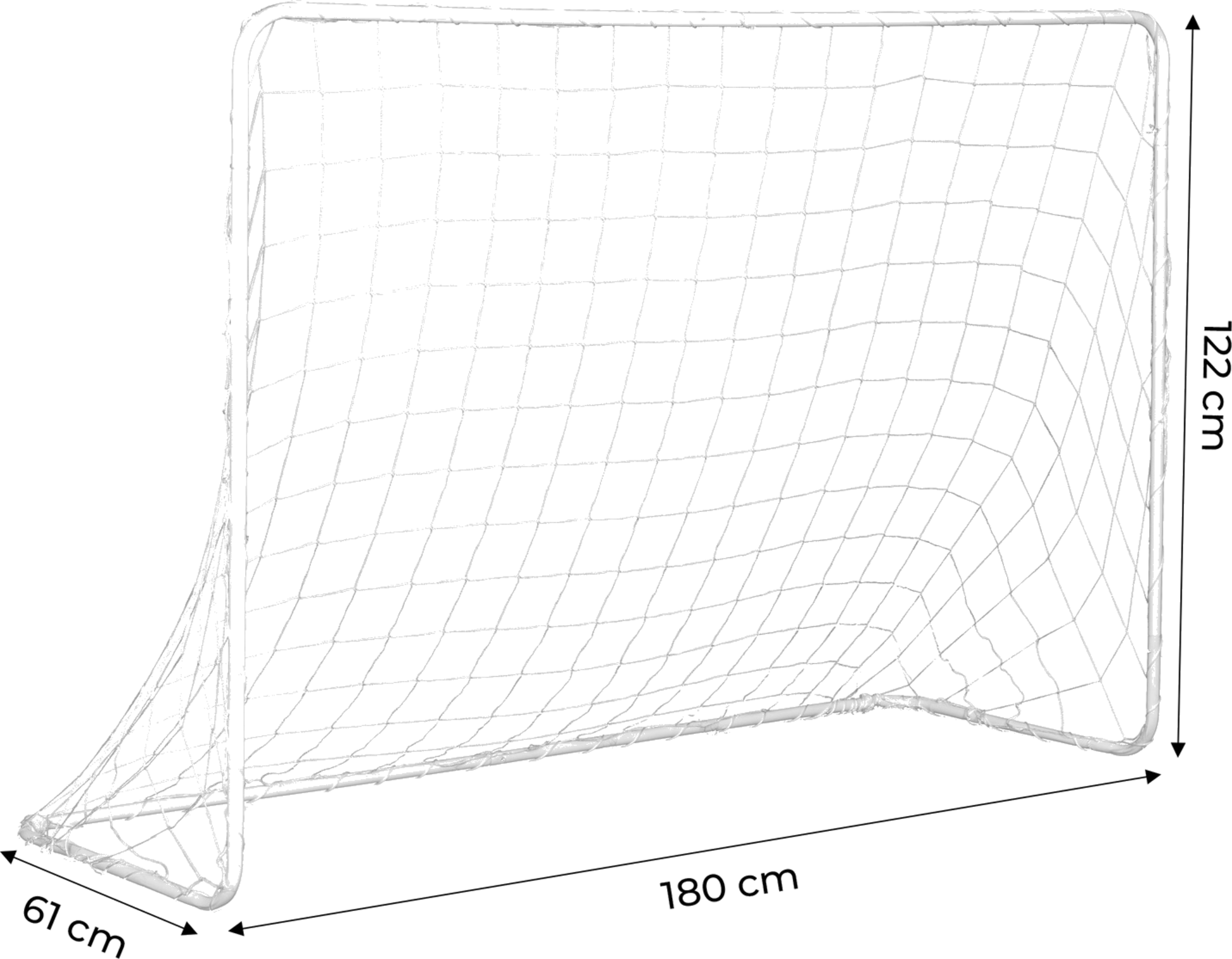 NORTHIX, Football Goal With Football Net 180x122cm Ecotoys
