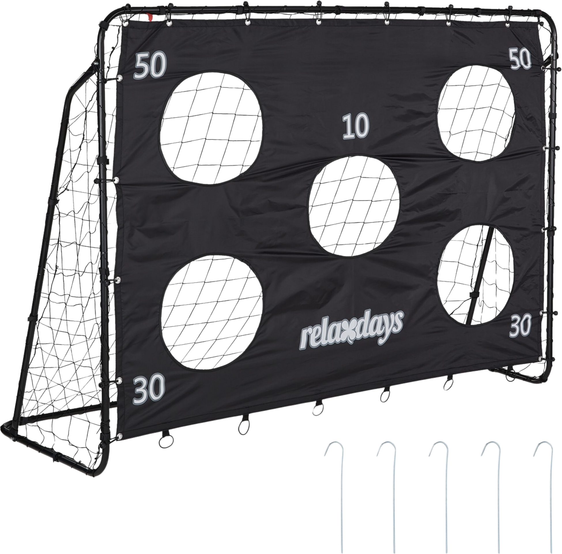 NORTHIX, Football Goal With Targets &ndash; Large, Durable Net