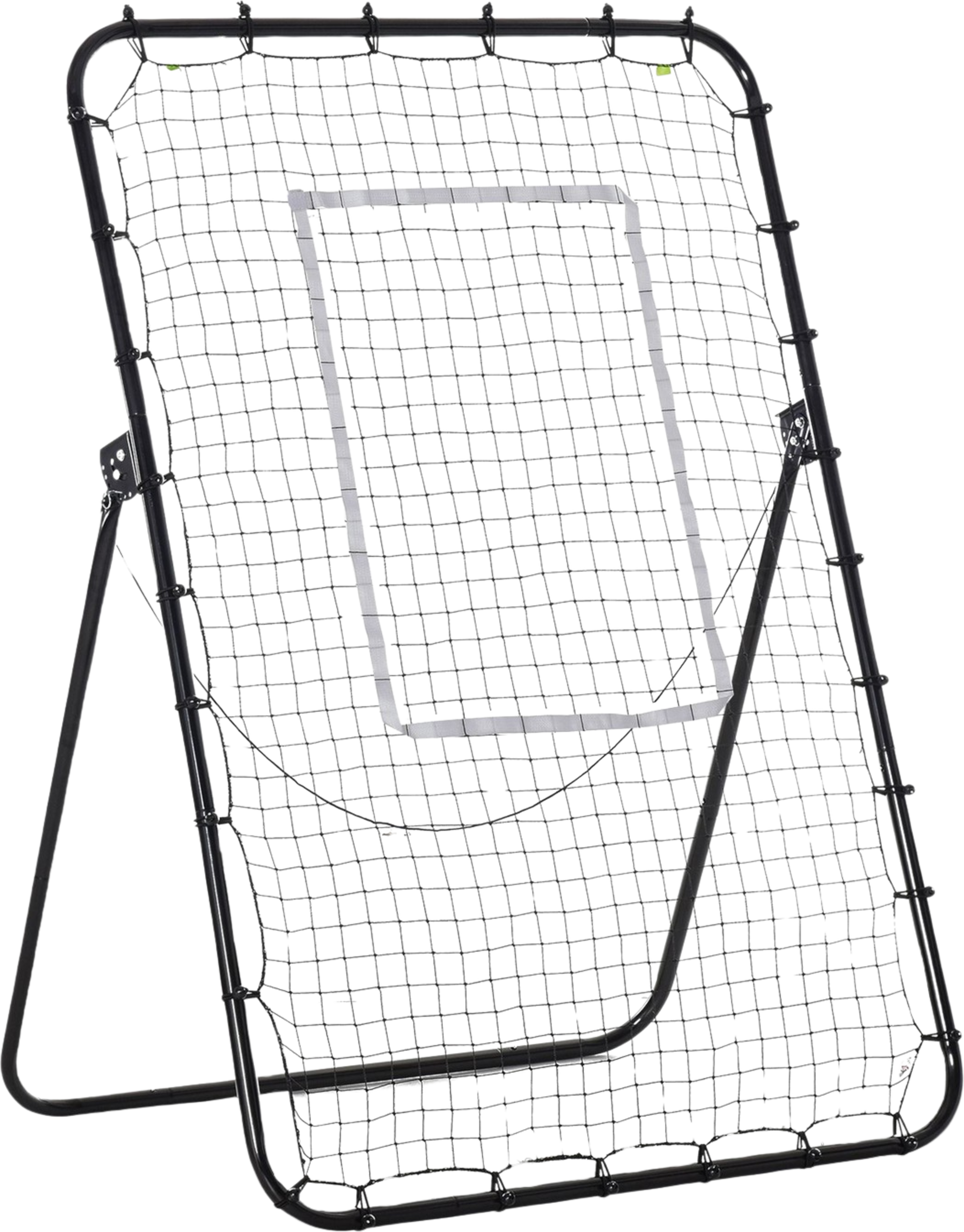 NORTHIX, Football Rebounder, Folding Football Goal, Kickback Rebound Wall With 4 Adjustable Levels, 123 X 73