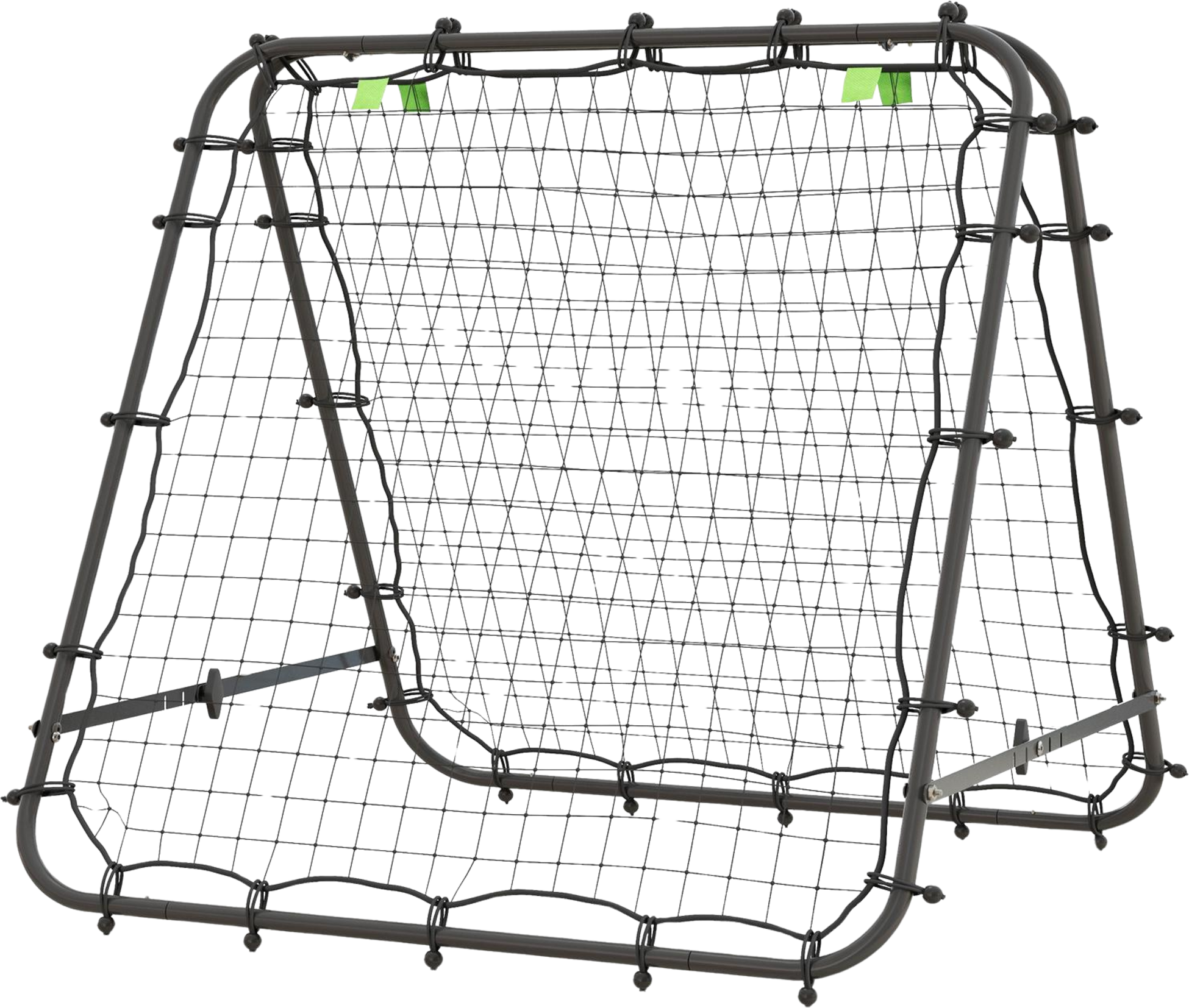 NORTHIX, Football Rebounder Kickback Goal Rebound Wall Net Double-sided Rebound Adjustable In 5 Levels For Fo