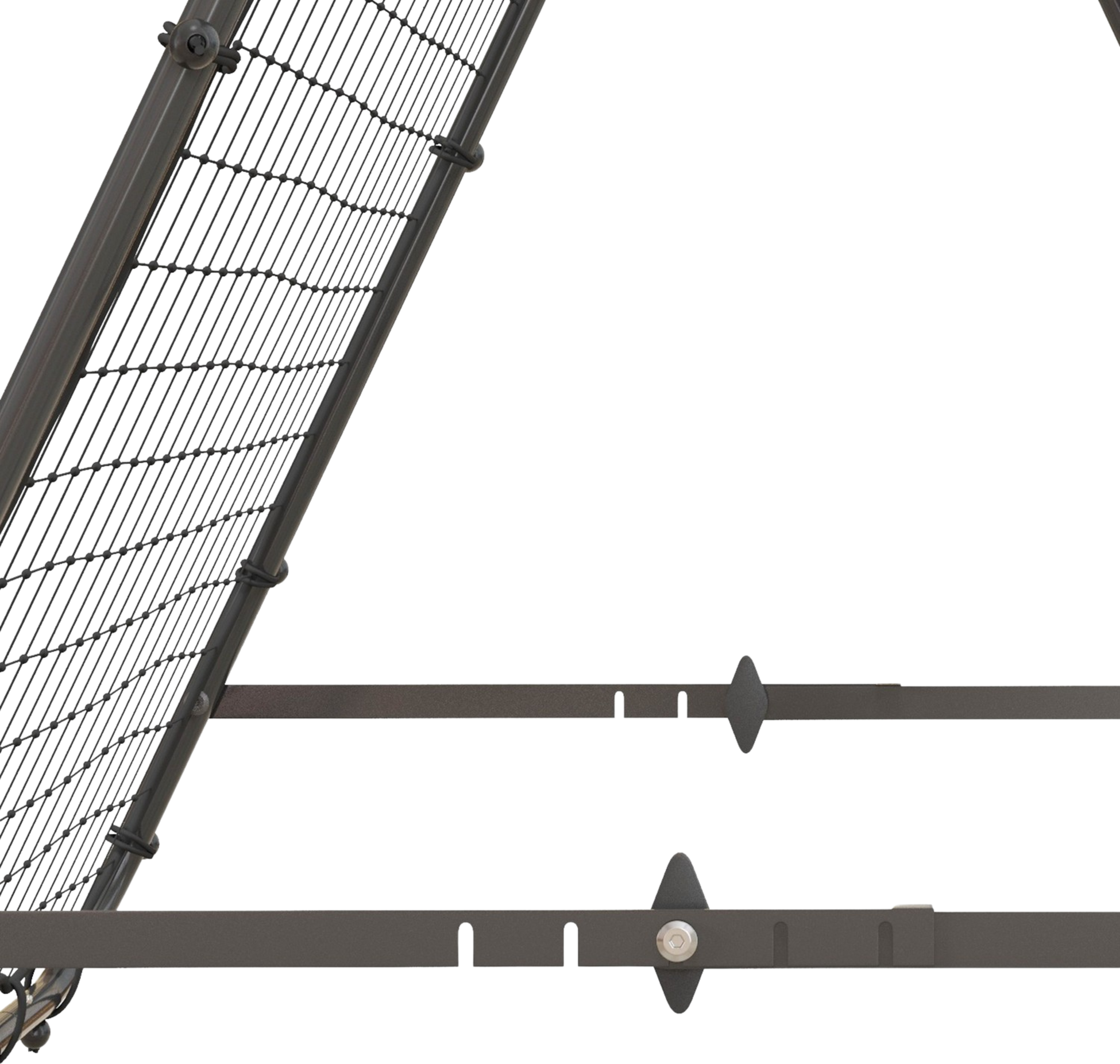 NORTHIX, Football Rebounder Kickback Goal Rebound Wall Net Double-sided Rebound Adjustable In 5 Levels For Fo