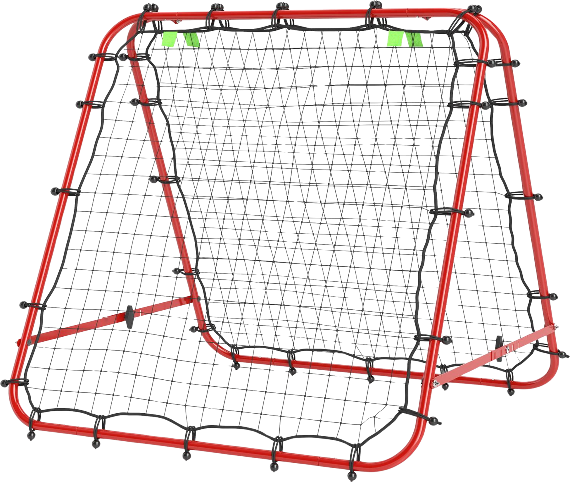 NORTHIX, Football Rebounder Kickback Goal Rebound Wall Net Double-sided Rebound Adjustable In 5 Levels For Fo