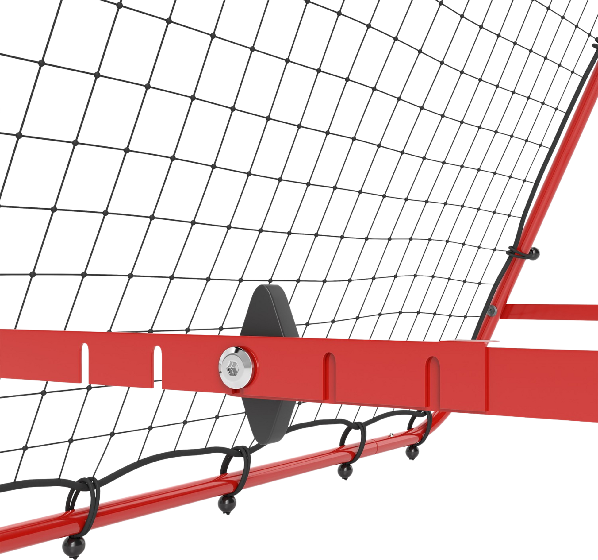 NORTHIX, Football Rebounder Kickback Goal Rebound Wall Net Double-sided Rebound Adjustable In 5 Levels For Fo