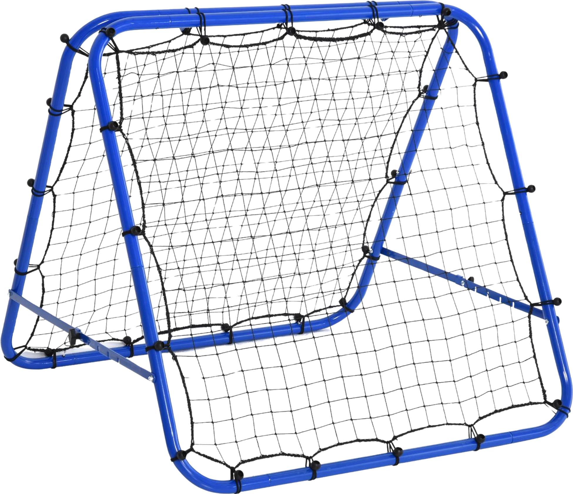 NORTHIX, Football Rebounder Kickback Goal Rebound Wall Net Double-sided Rebound Adjustable In 5 Levels Steel