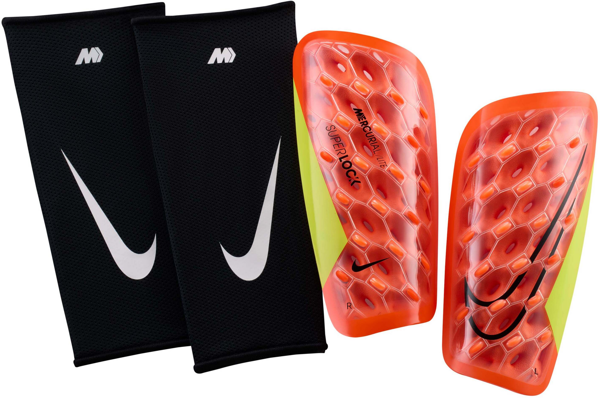 NIKE, Football Shinguards Mercurial Lite Superlock