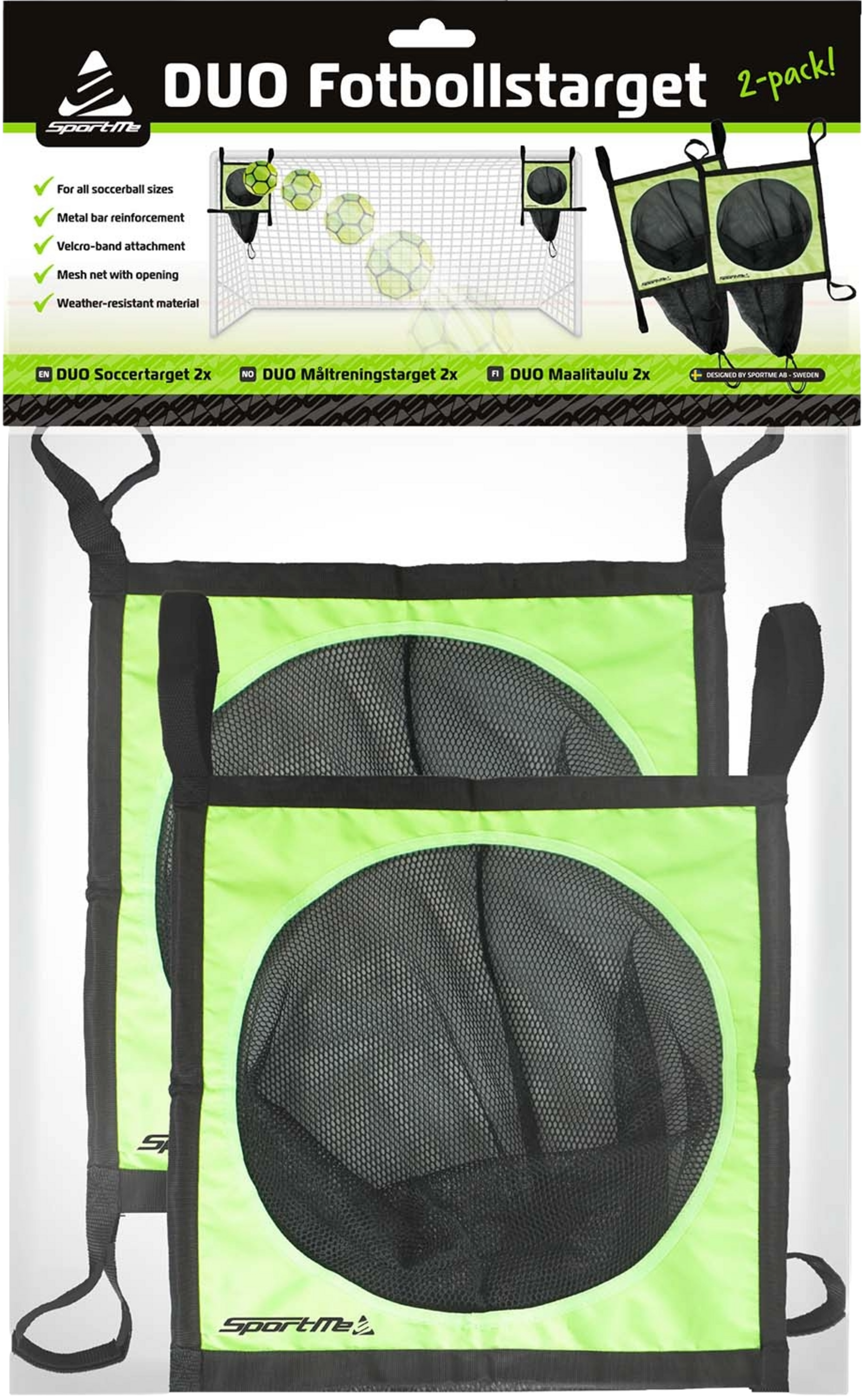 SPORTME, Fotbollstarget Duo 2-pack