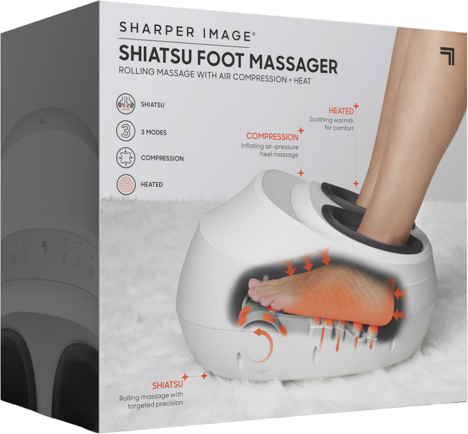 SHARPER IMAGE, Fotmassage Shiatsu