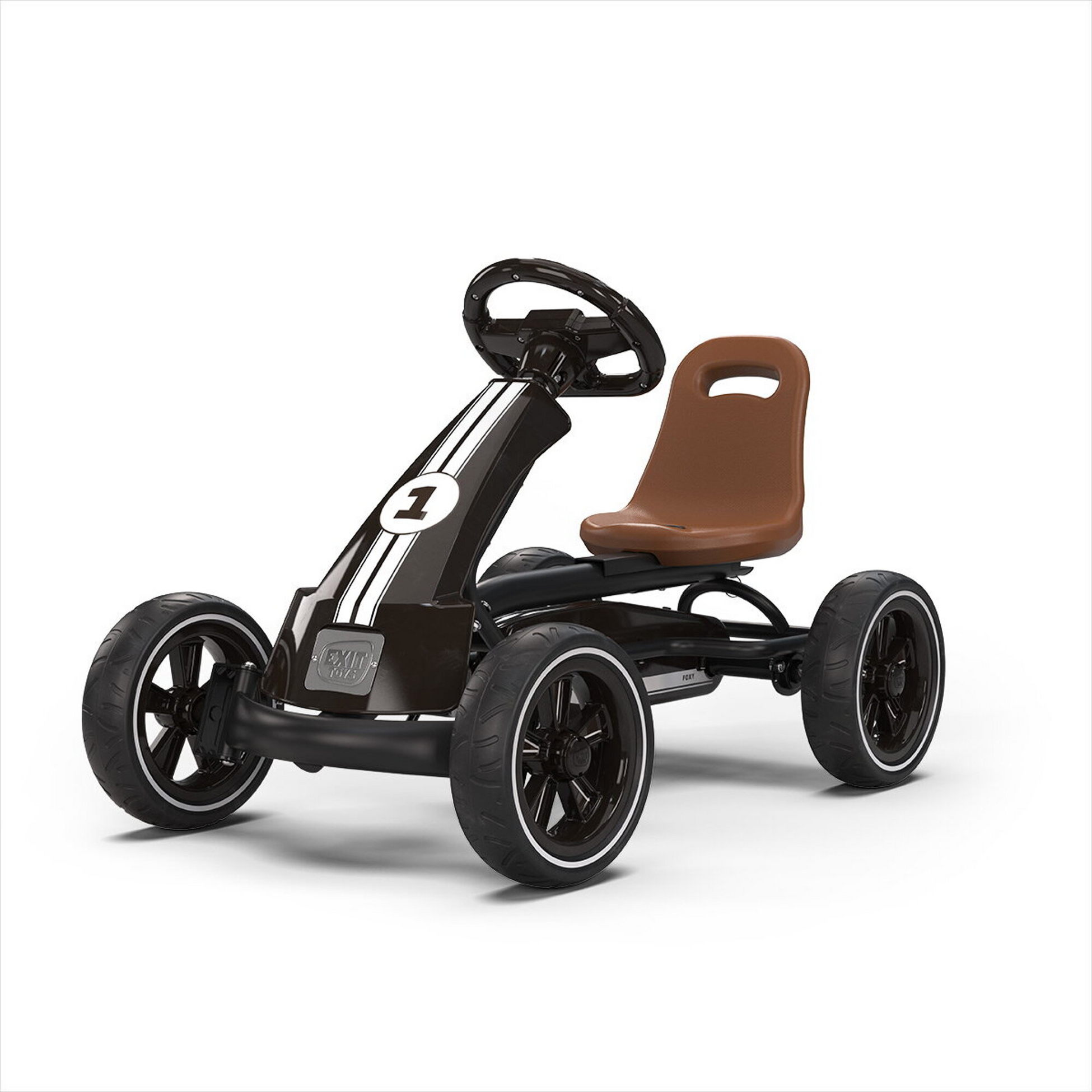 EXIT, Foxy Pedal-gokart - Espresso Svart